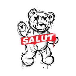 Salut Rebel Bear icon