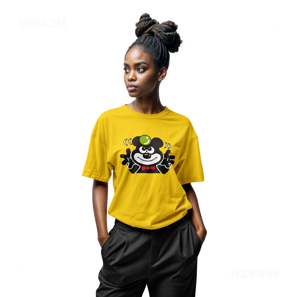 AdamsKhersiBlueberry Adult T Shirt 04 Yellow