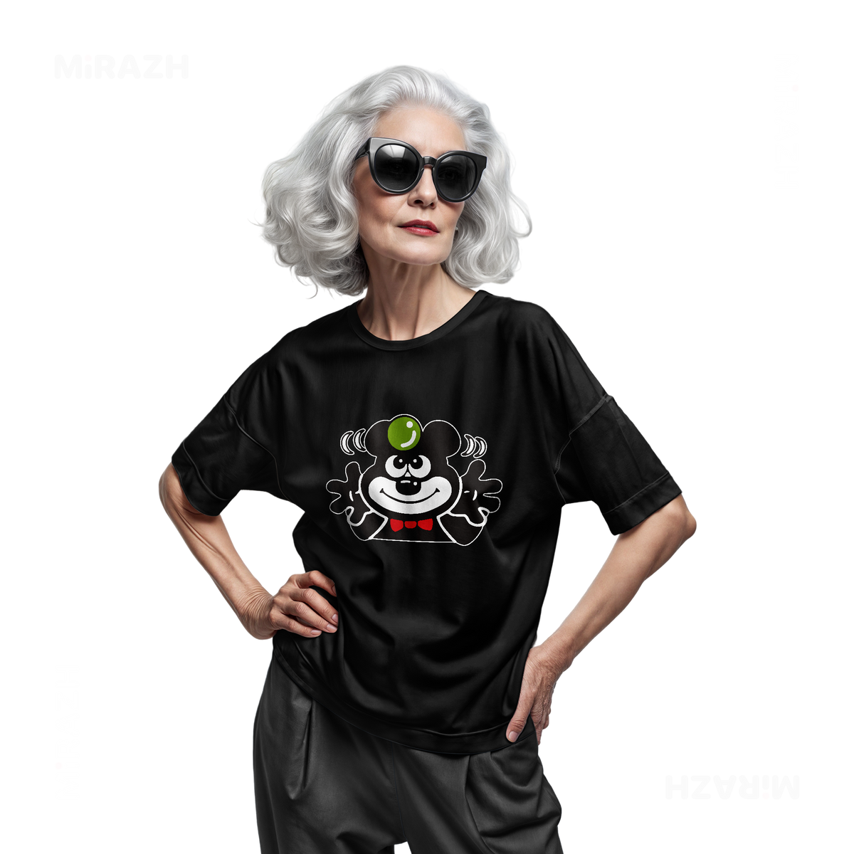 AdamsKhersiBlueberry Adult T Shirt 07 Black