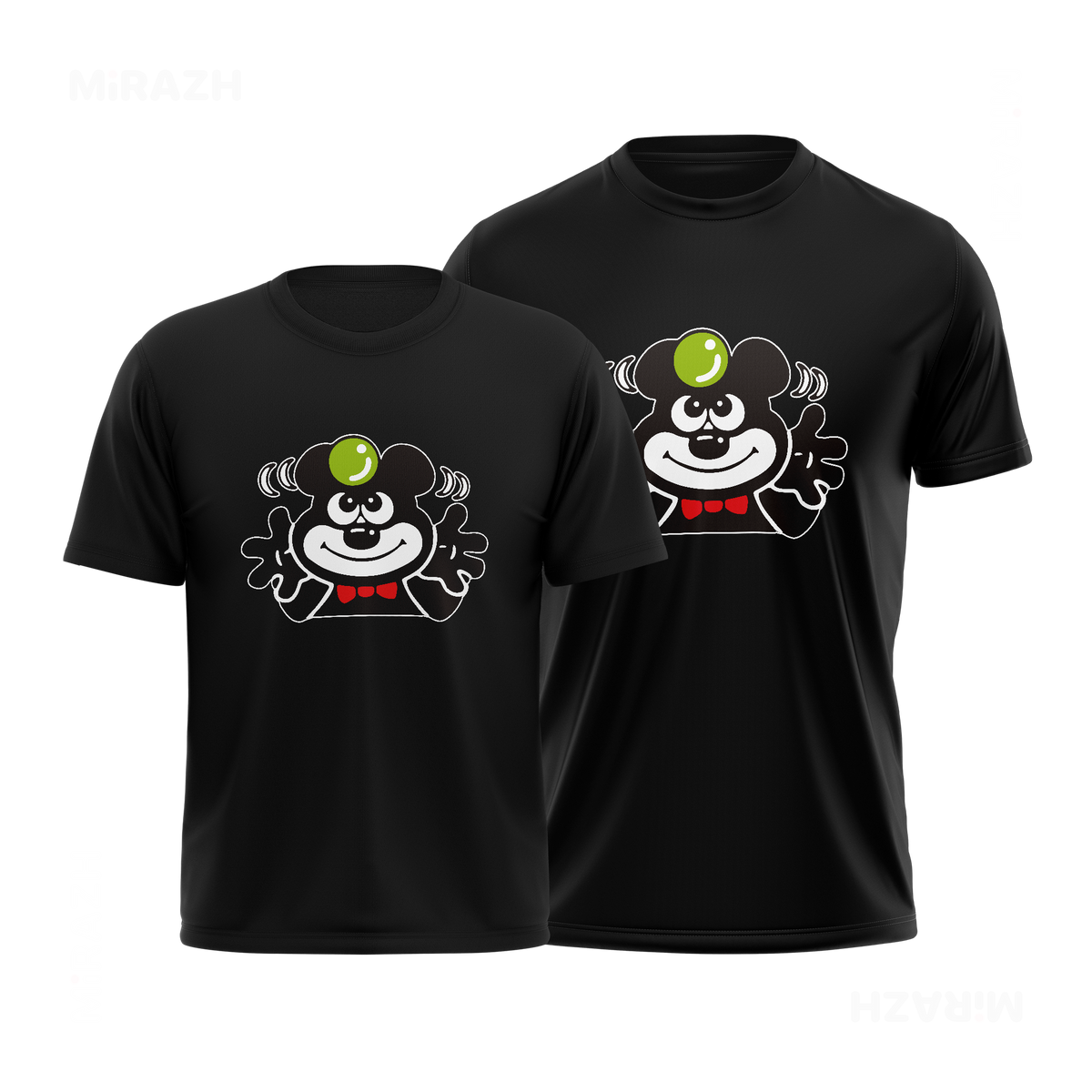 AdamsKhersiBlueberry Couple T Shirt 01 Black
