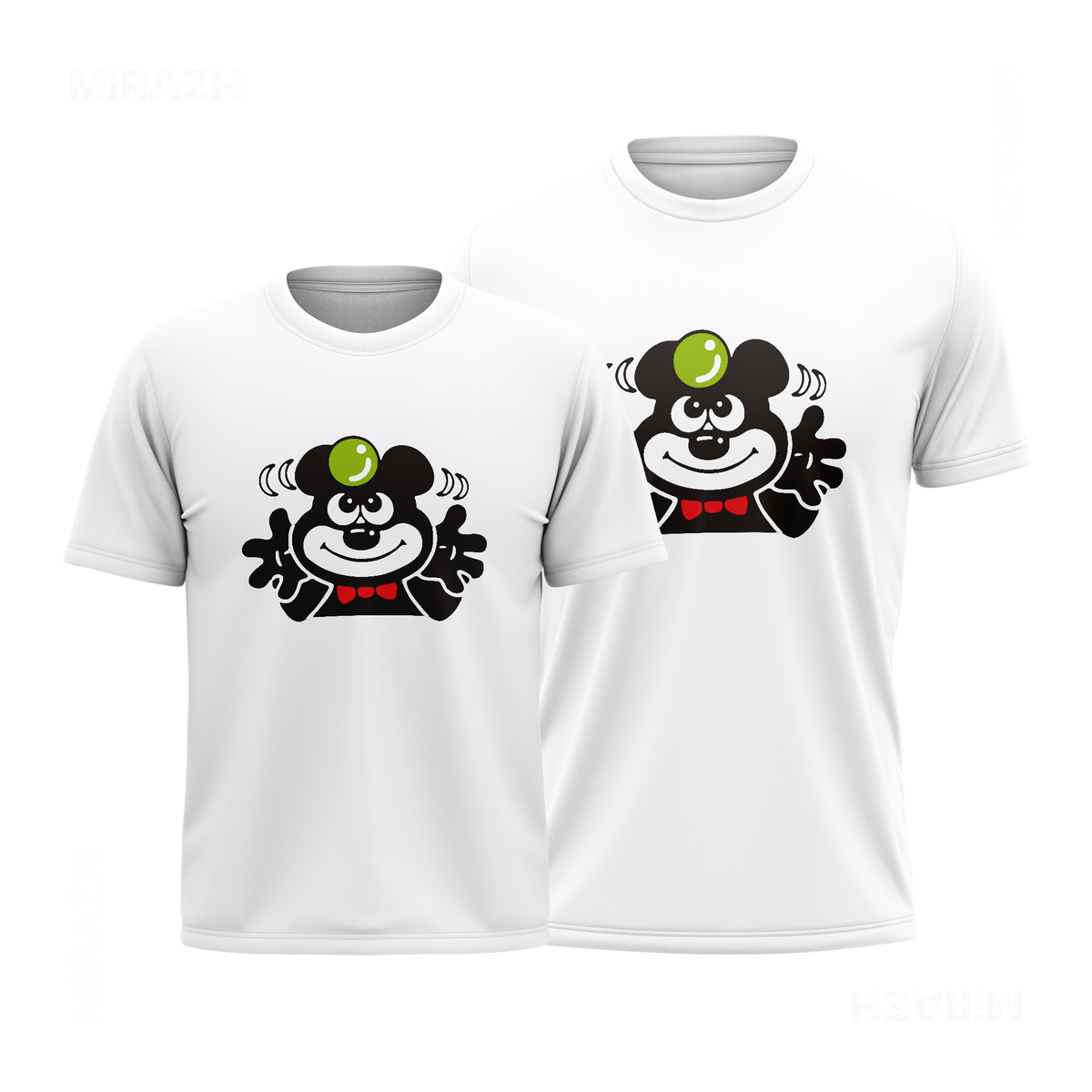 AdamsKhersiBlueberry Couple T Shirt 01 White