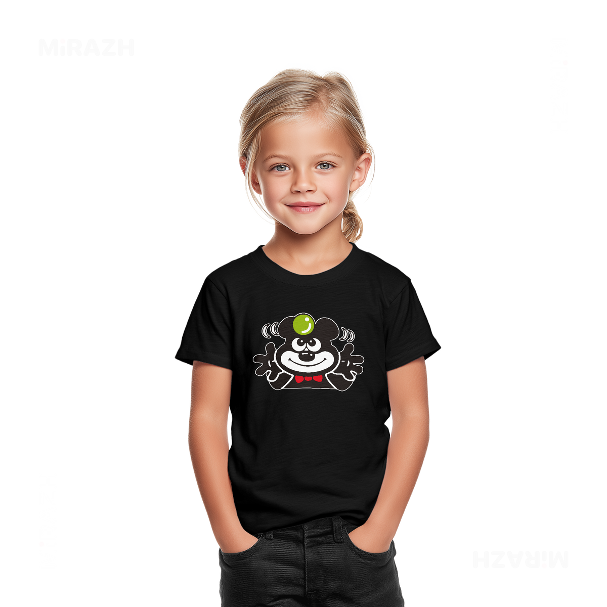 AdamsKhersiBlueberry Toddler T Shirt 02 Black