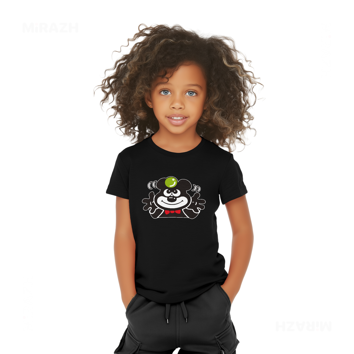 AdamsKhersiBlueberry Toddler T Shirt 04 Black