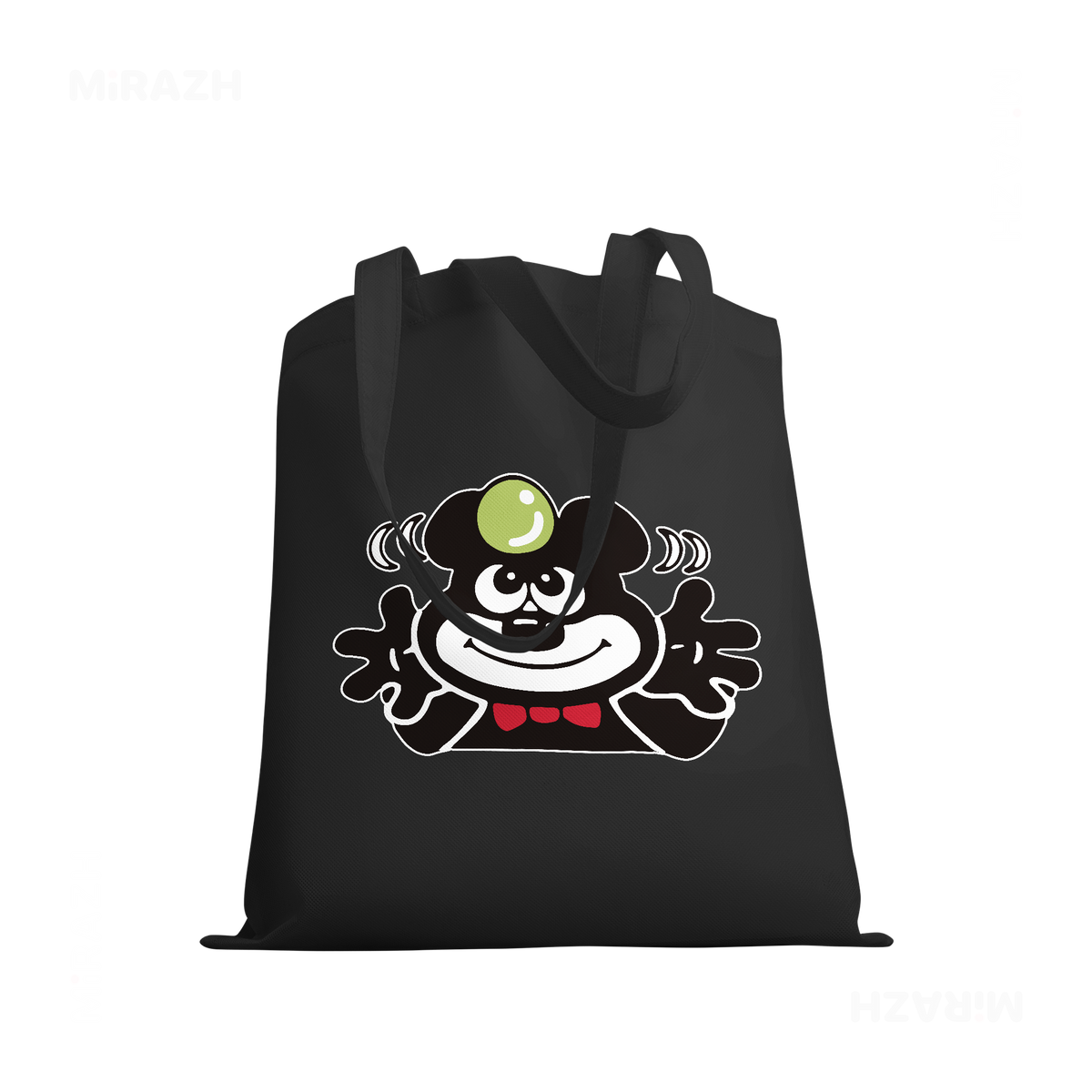 AdamsKhersiBlueberry Tote Bags 03 Black