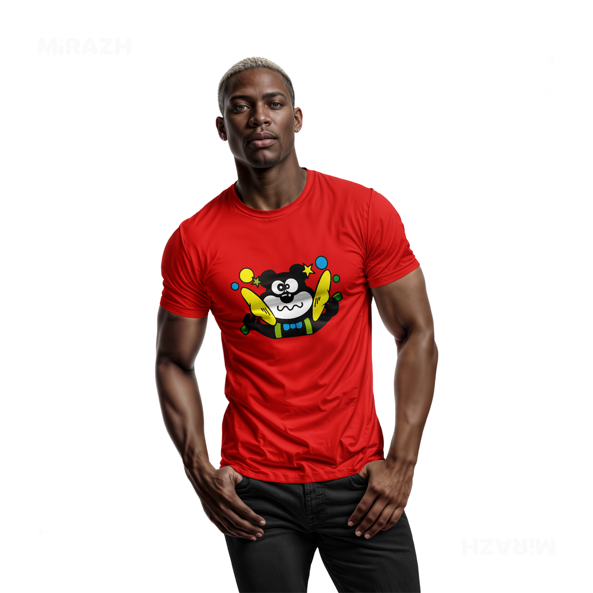 AdamsKhersiStrawberry Adult T Shirt 02 Red