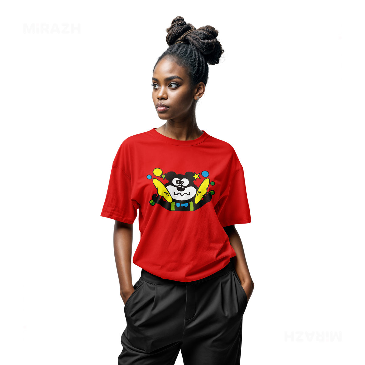 AdamsKhersiStrawberry Adult T Shirt 04 Red