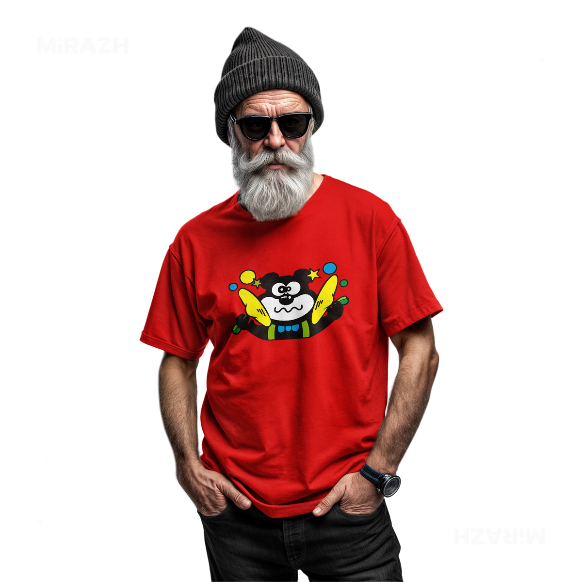 AdamsKhersiStrawberry Adult T Shirt 06 Red