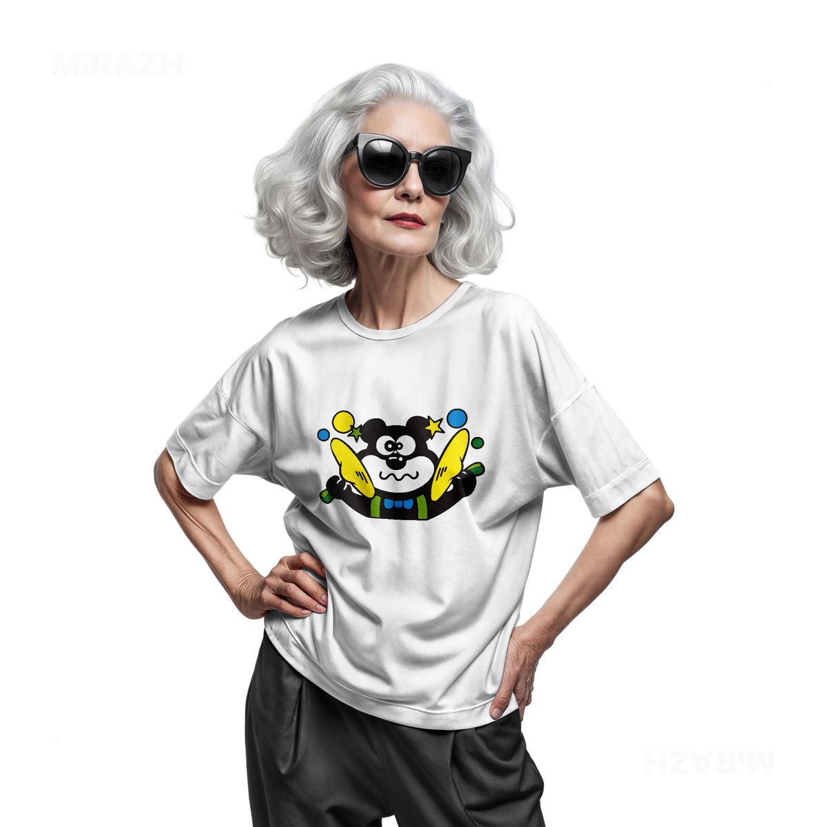AdamsKhersiStrawberry Adult T Shirt 07 White
