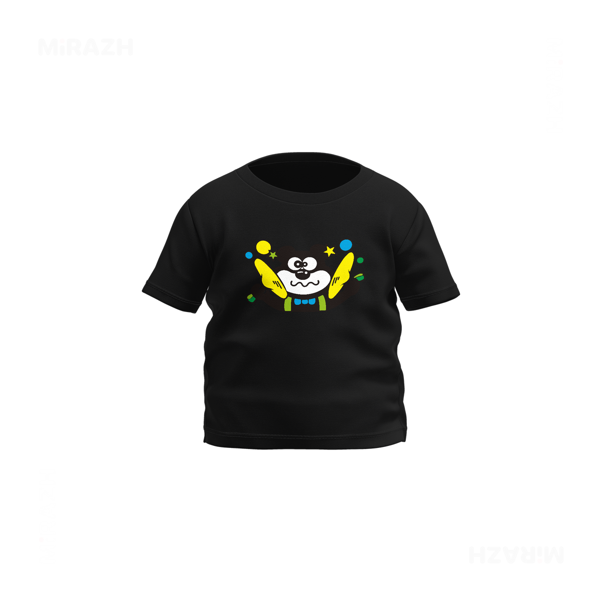 AdamsKhersiStrawberry Baby T Shirt 01 Black