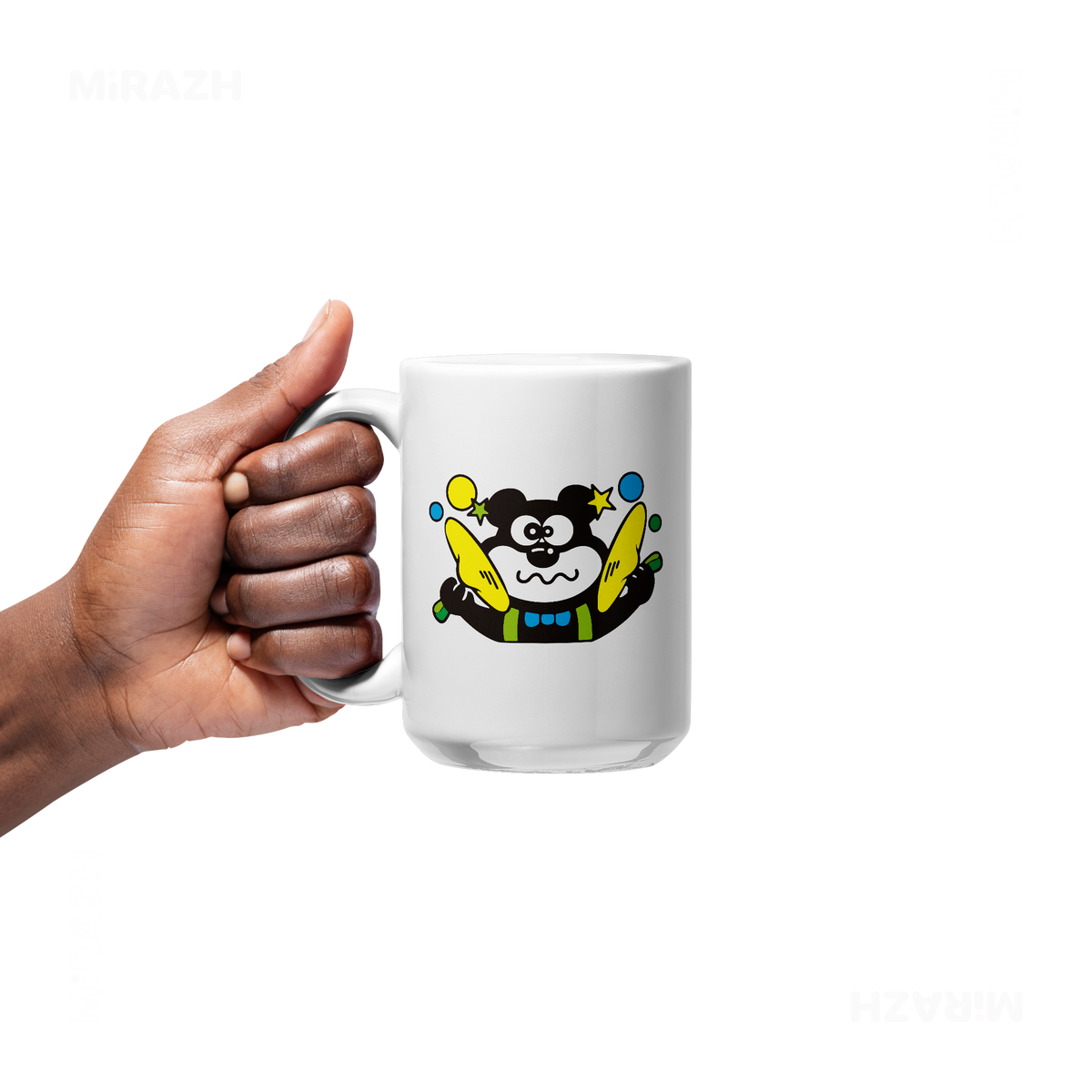 AdamsKhersiStrawberry Ceramic Mug 05 White