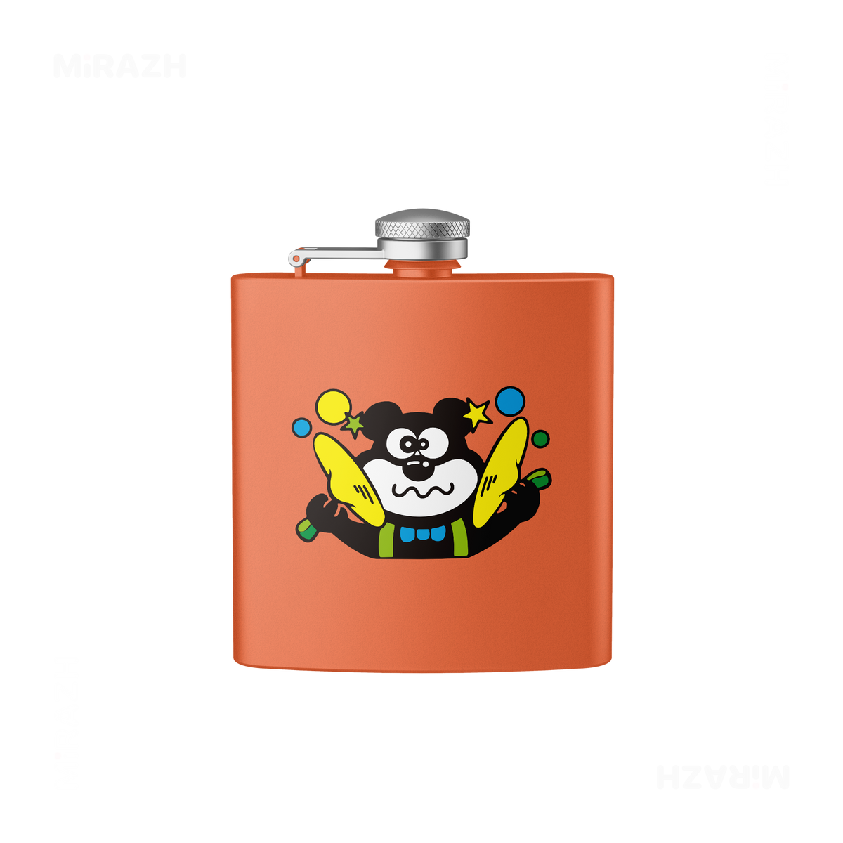 AdamsKhersiStrawberry Hip Flasks 01 Orange