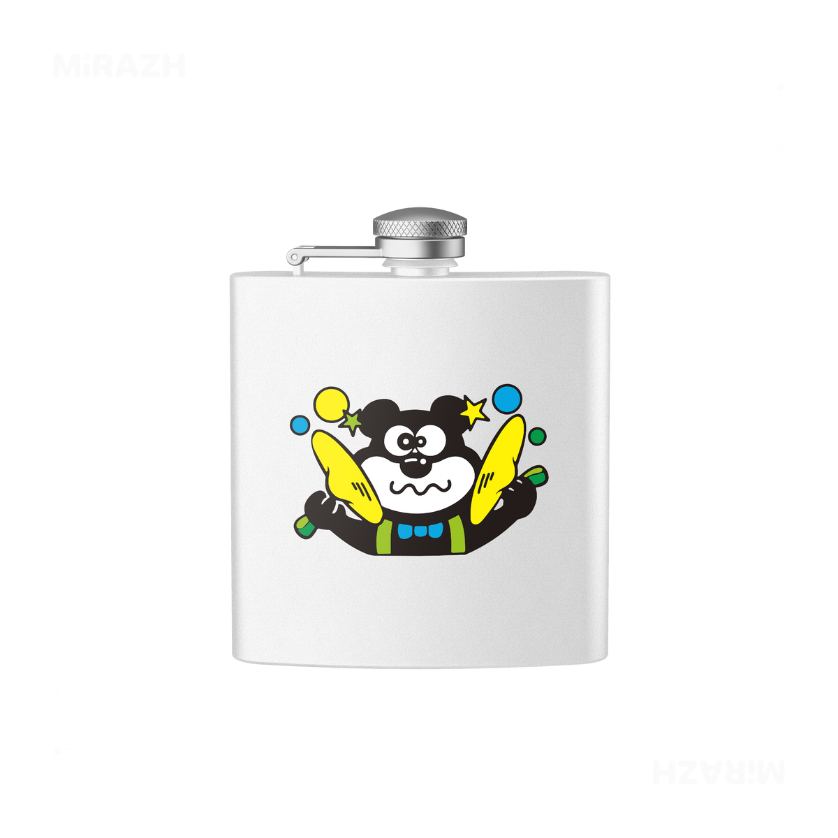 AdamsKhersiStrawberry Hip Flasks 01 White