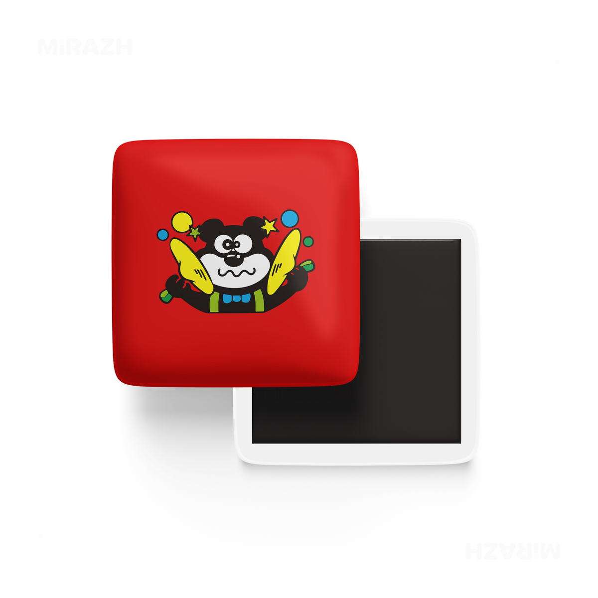 AdamsKhersiStrawberry Porcelain Magnet 01