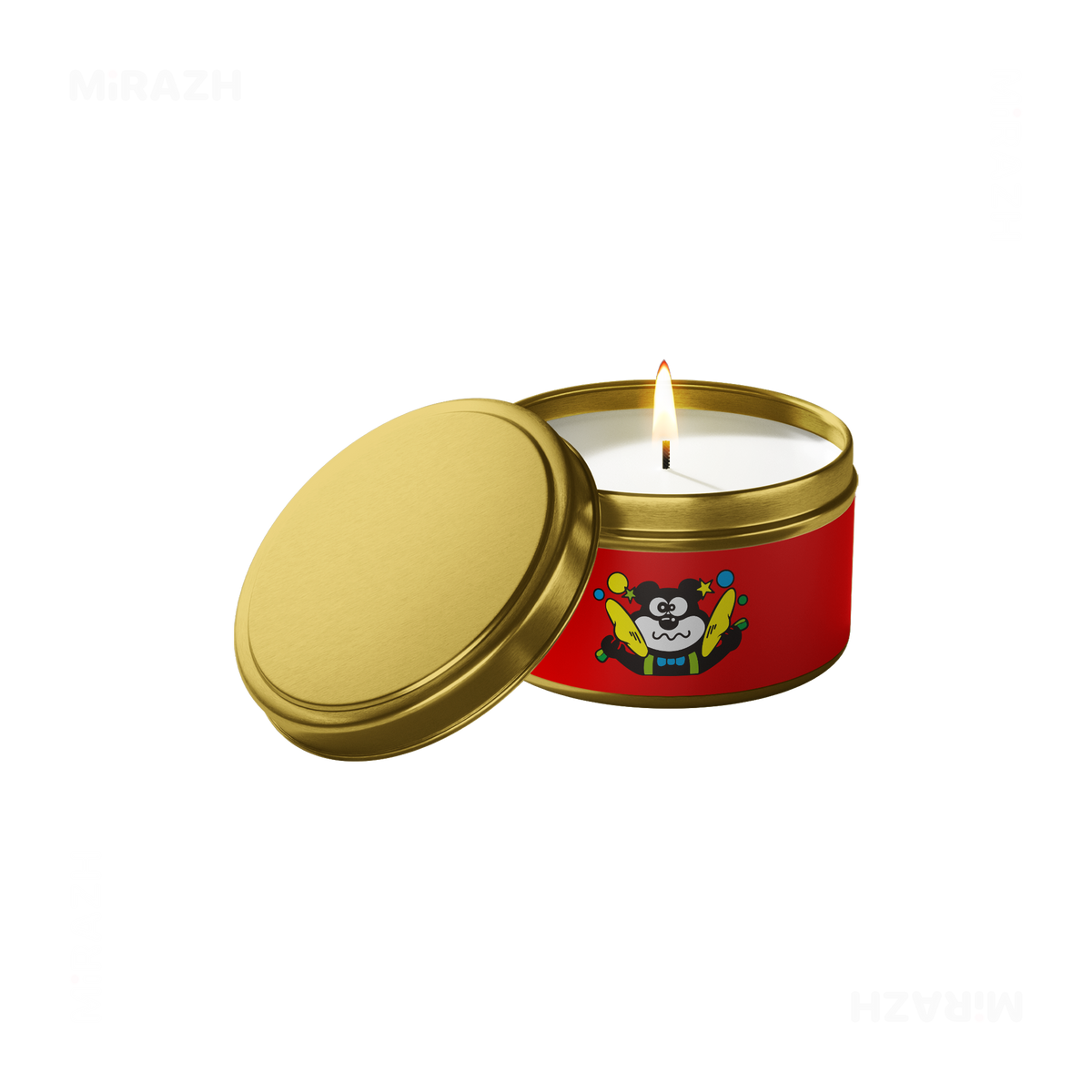 AdamsKhersiStrawberry Tin Candle 01 Gold