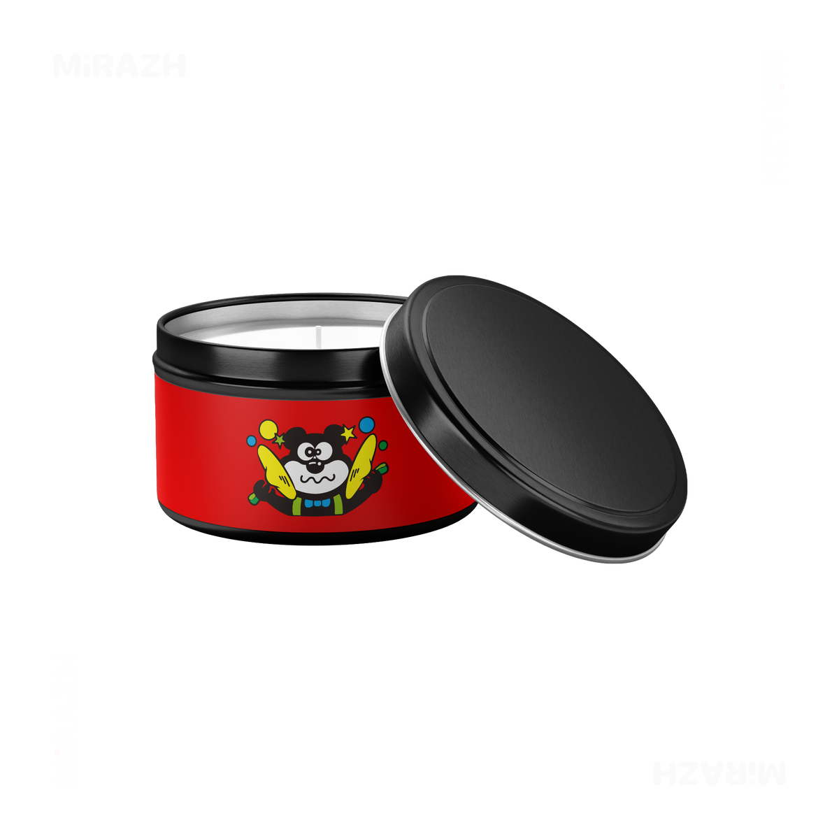 AdamsKhersiStrawberry Tin Candle 03 Black