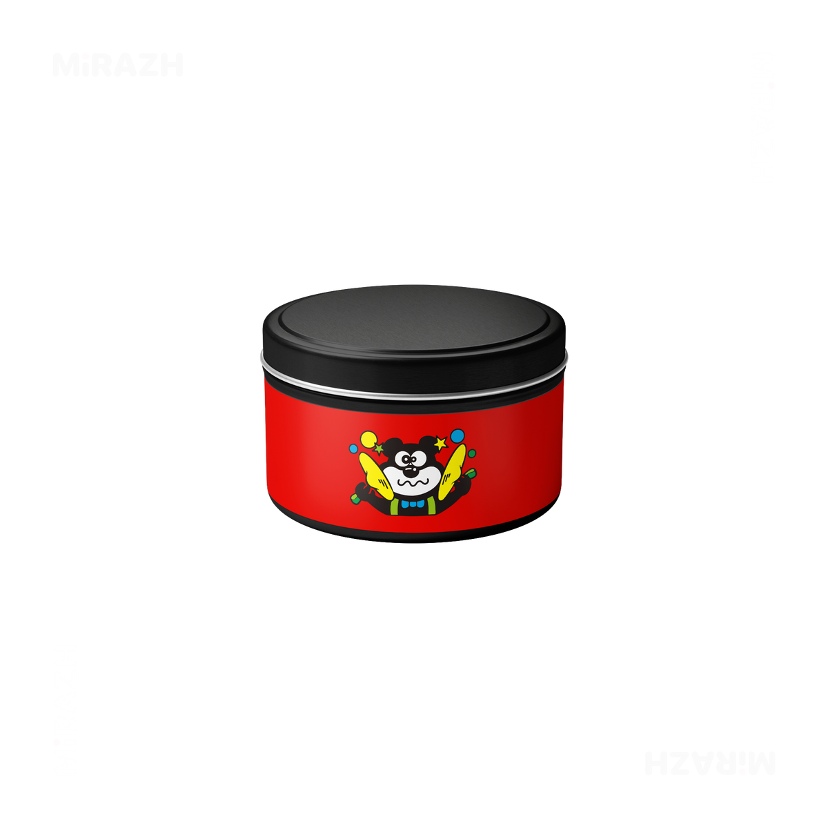 AdamsKhersiStrawberry Tin Candle 04 Black