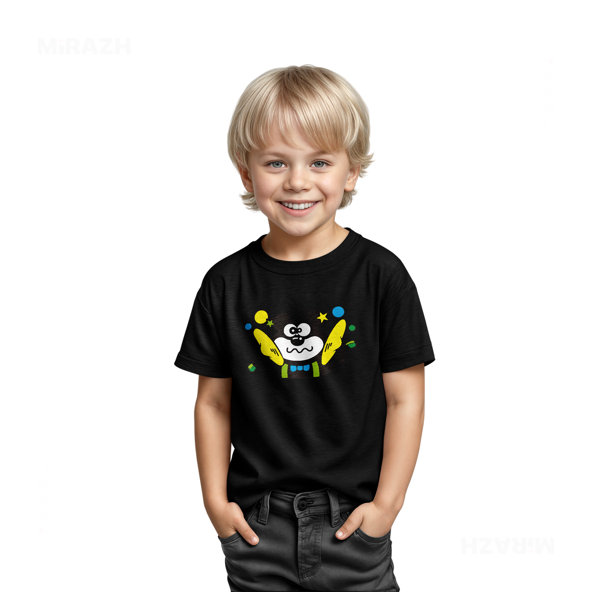 AdamsKhersiStrawberry Toddler T Shirt 03 Black