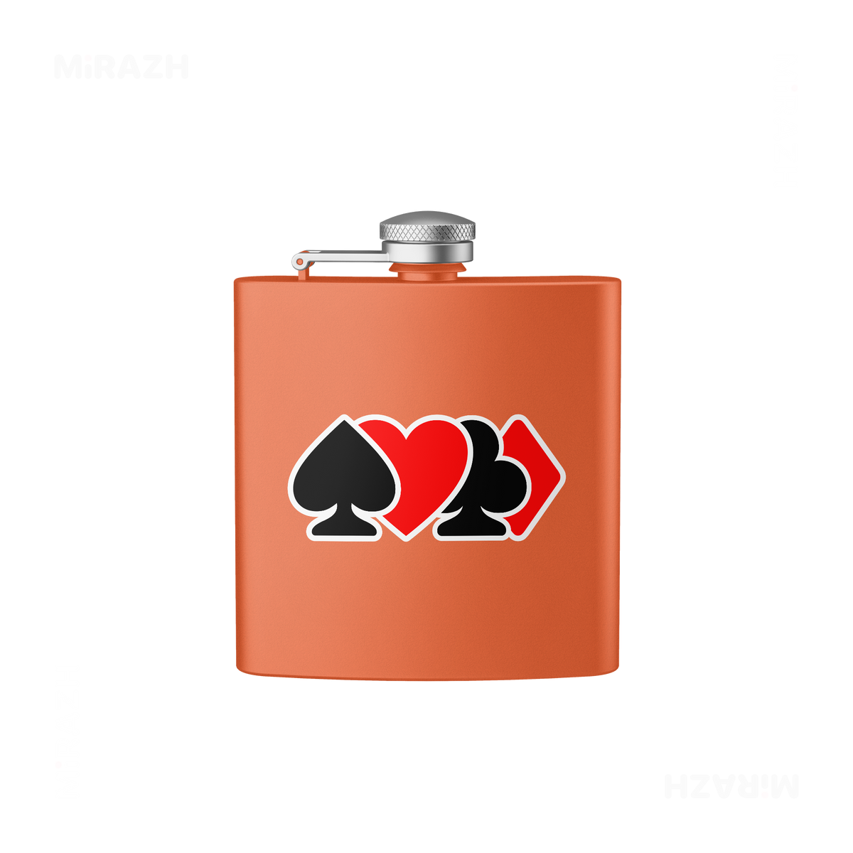 AllSuitsInline Hip Flasks 01 Orange