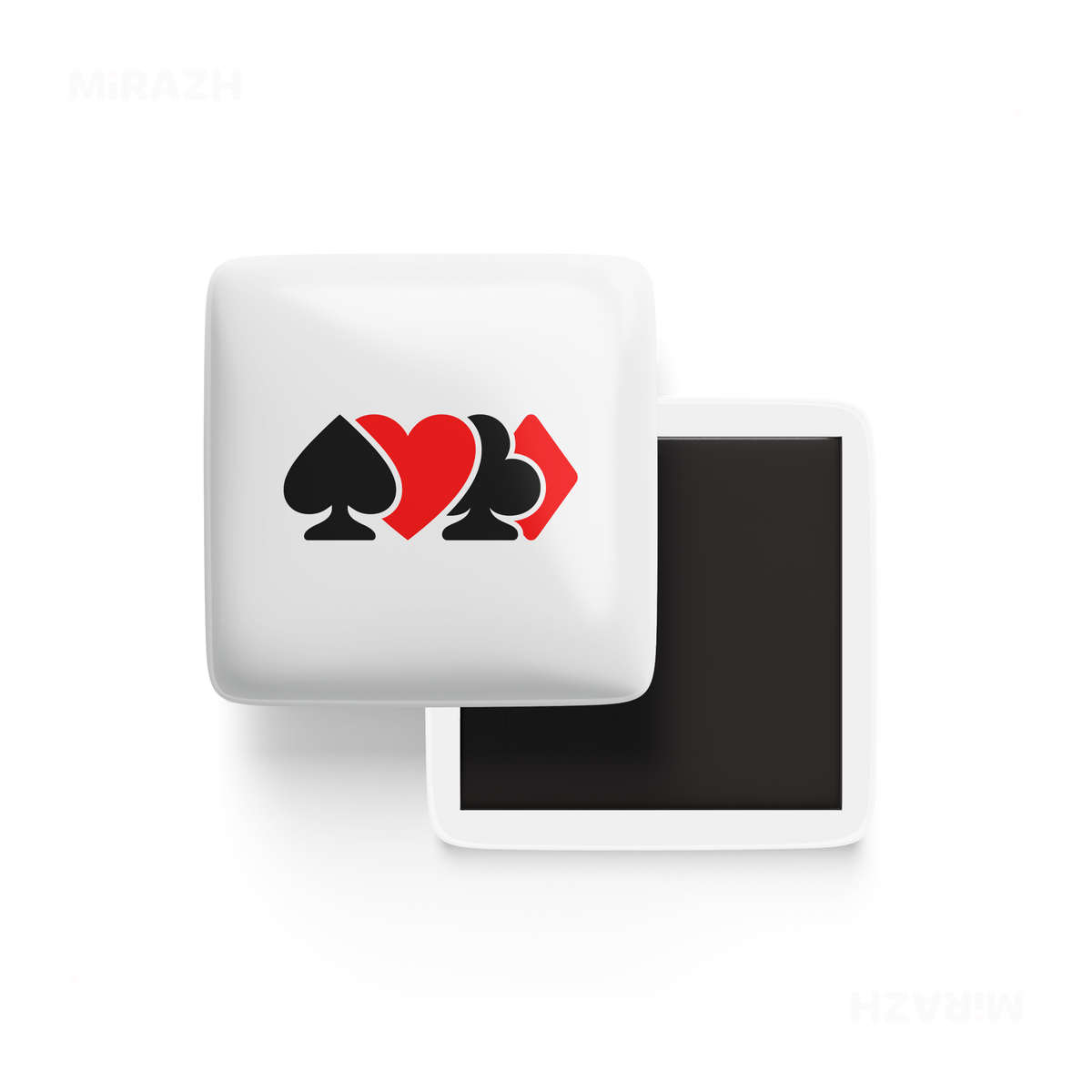 AllSuitsInline Porcelain Magnet 01
