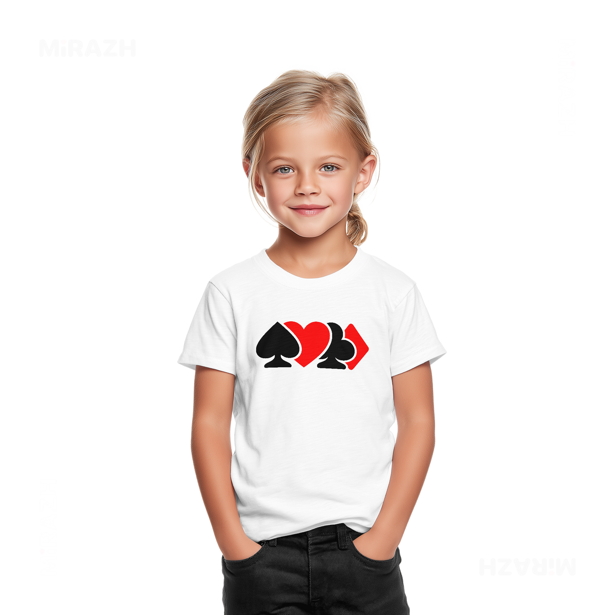 AllSuitsInline Toddler T Shirt 02 White