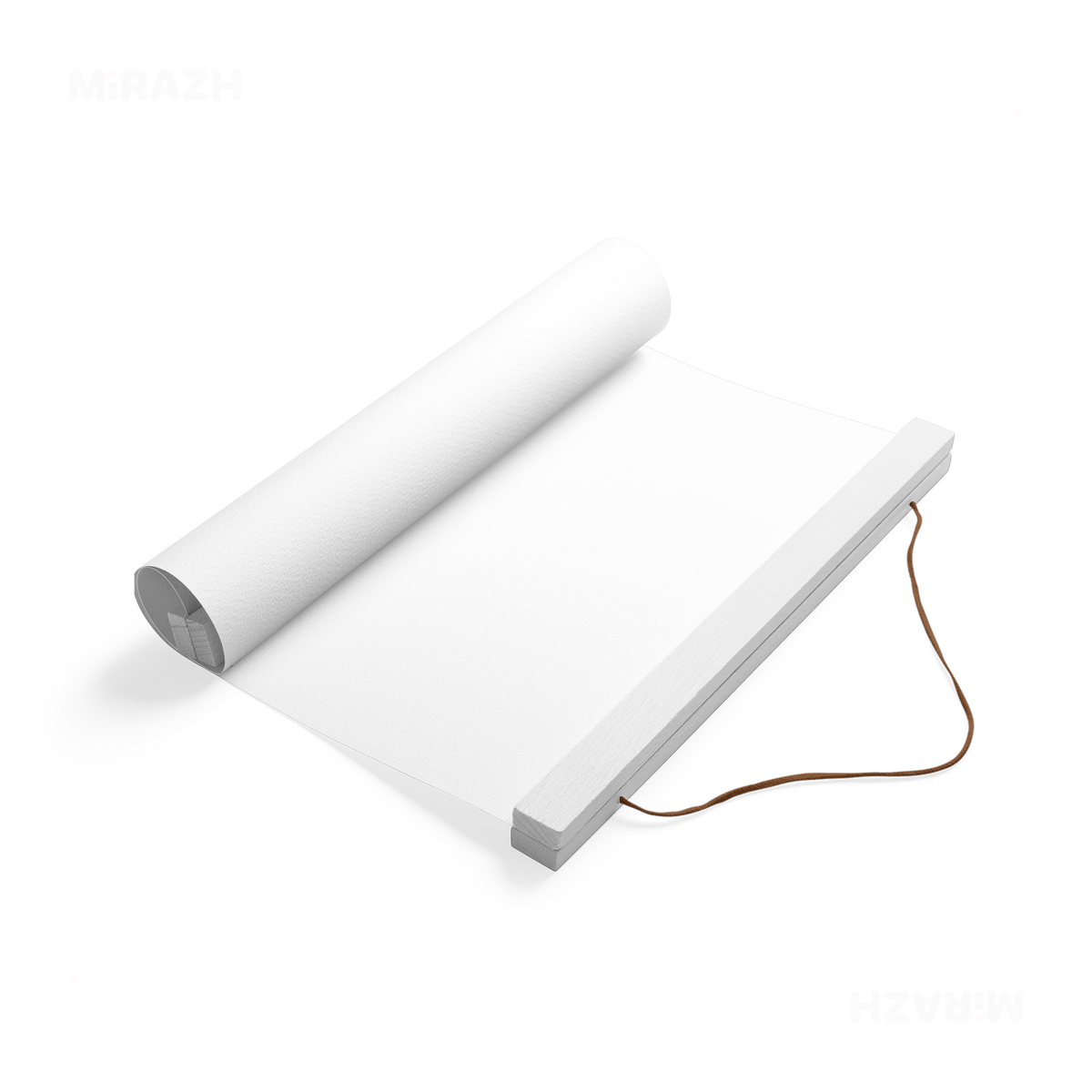 AsSoonAsInshallah Magnetic Hanger Poster 04 White Wood