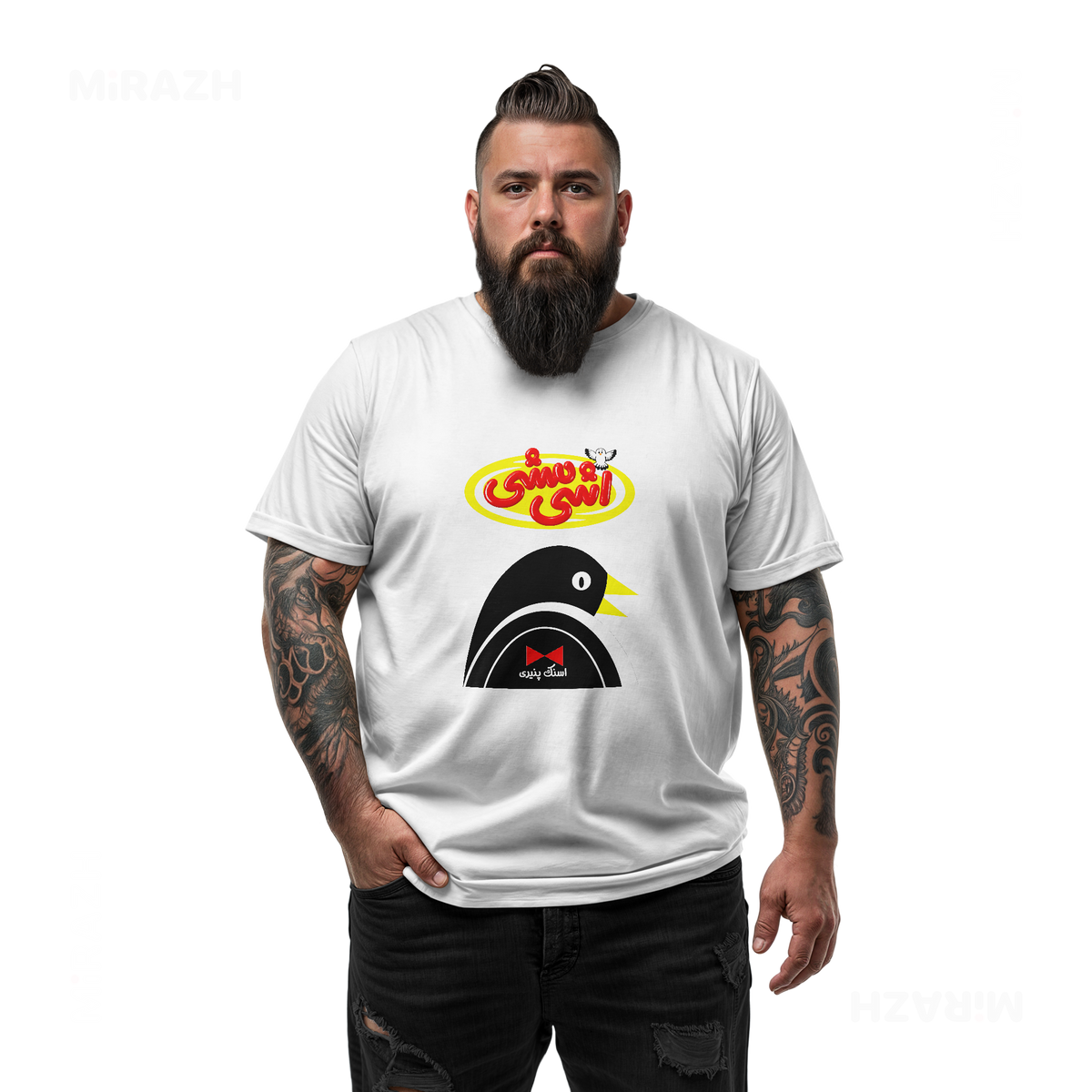 AshiMashiPofakNamaki Adult T Shirt 05 White