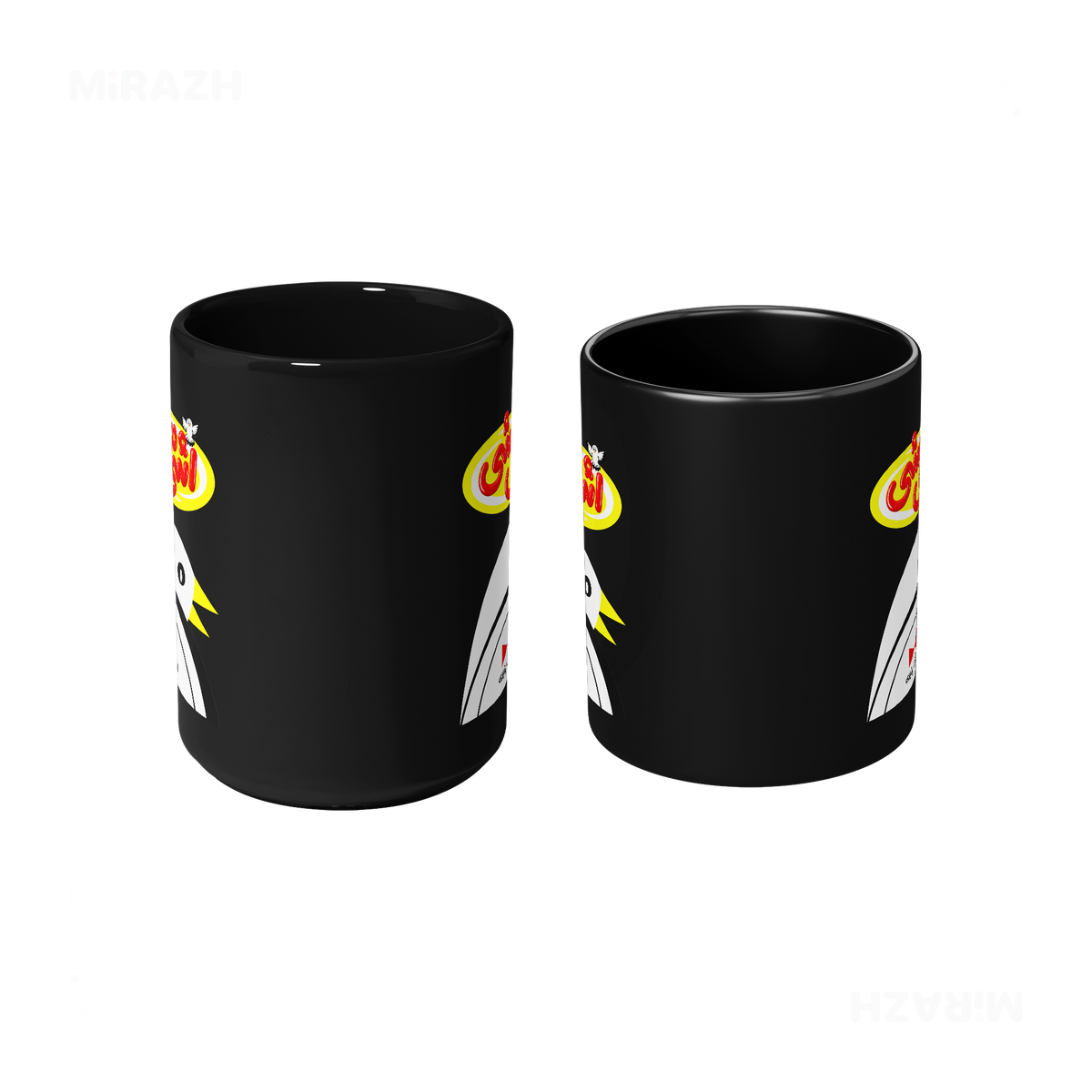 AshiMashiPofakNamaki Ceramic Mug 09 Black
