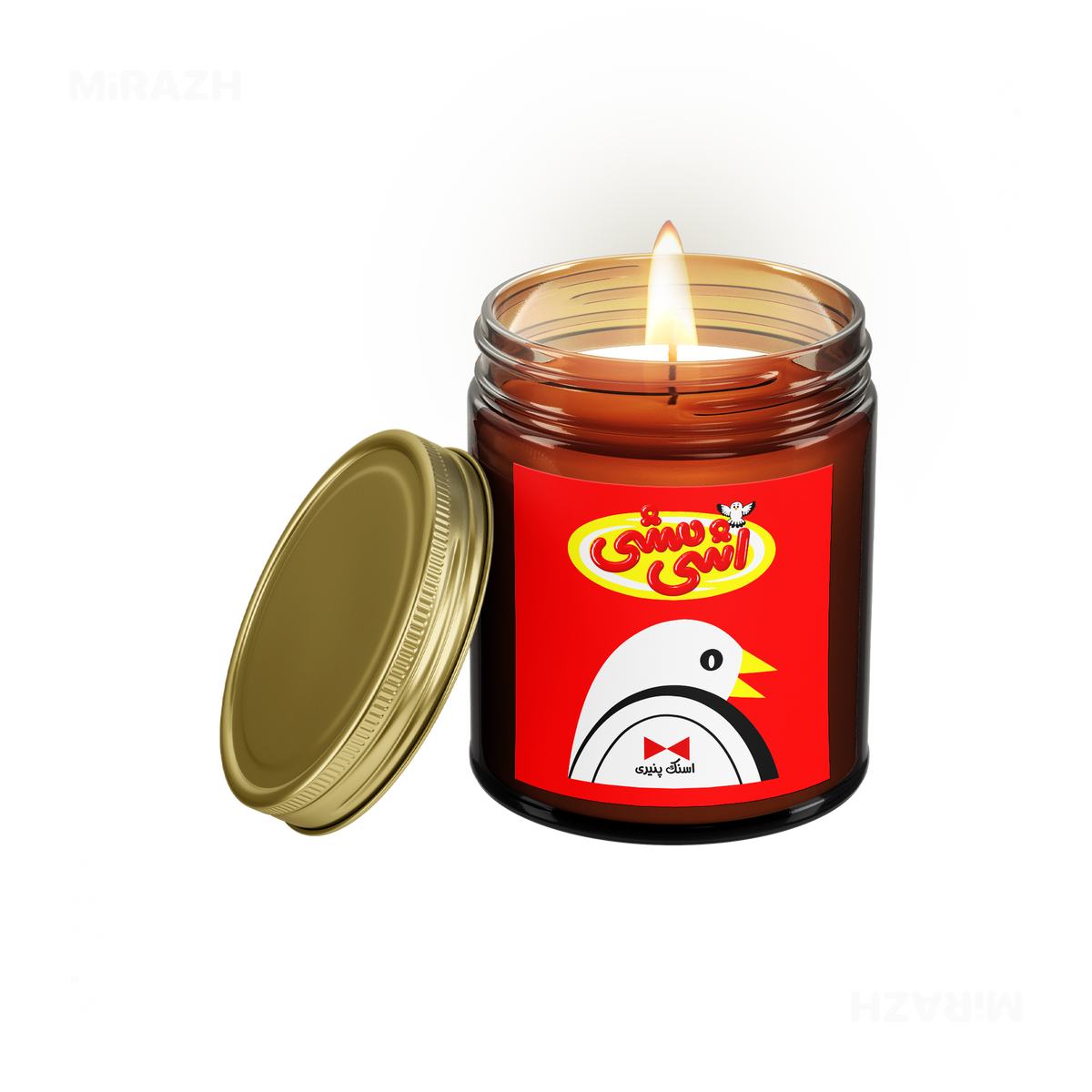 AshiMashiPofakNamaki Scented Candle 01 Amber