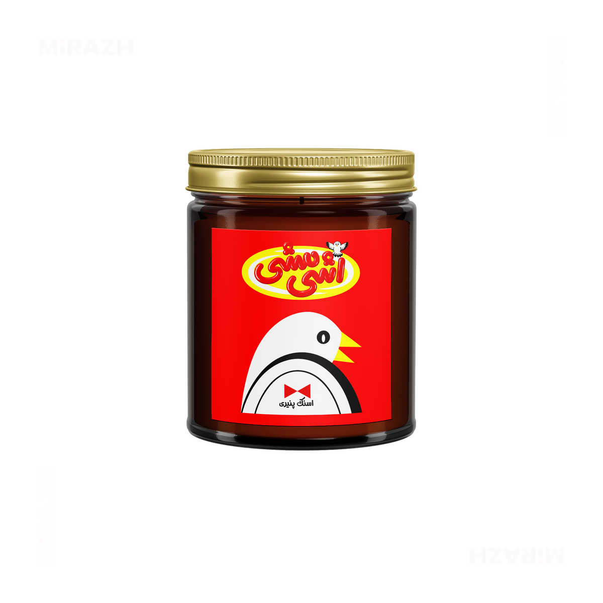 AshiMashiPofakNamaki Scented Candle 04 Amber