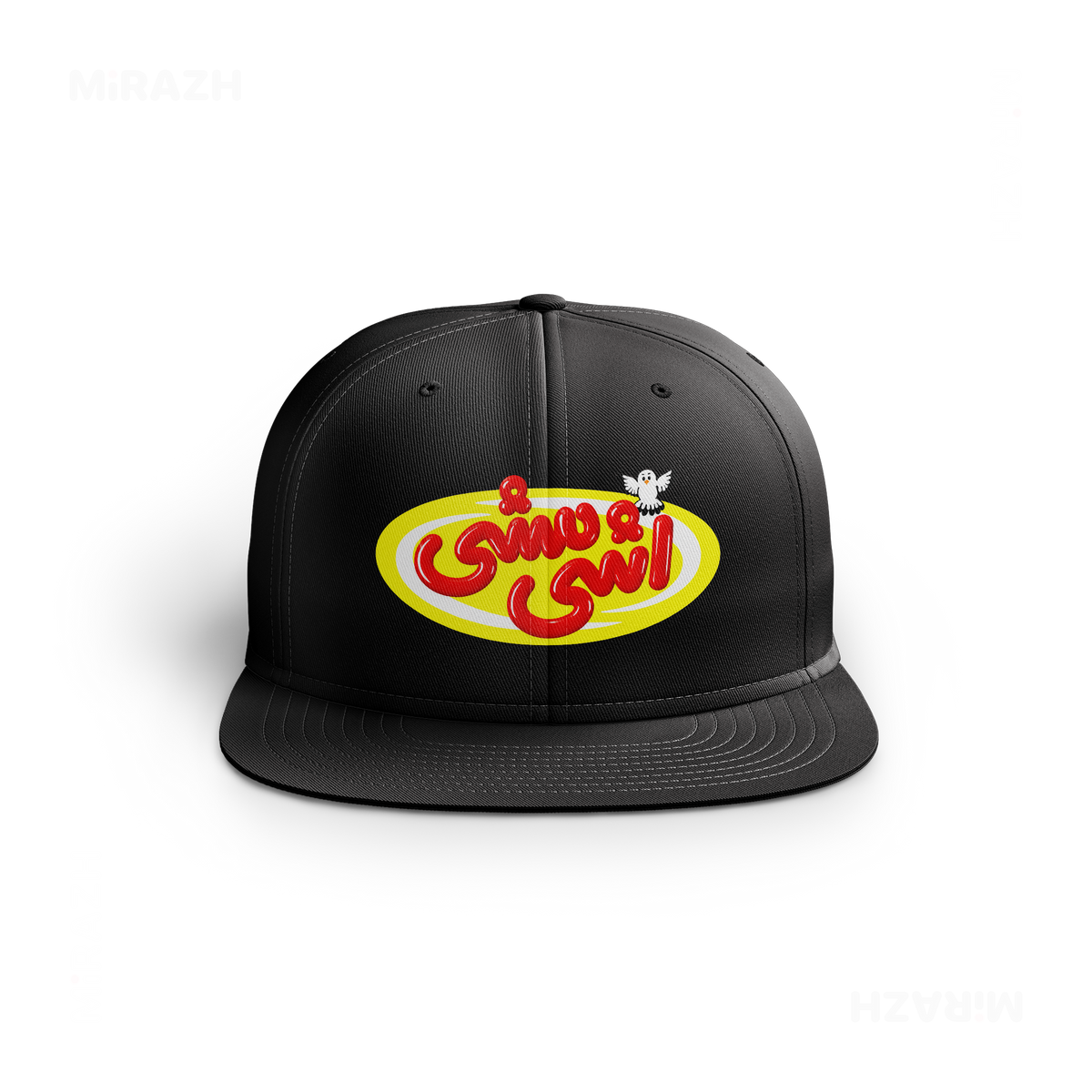 AshiMashiPofakNamaki Snapback Caps 01 Black DTF