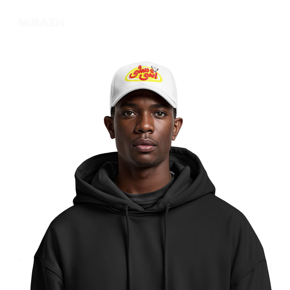 AshiMashiPofakNamaki Snapback Caps 06 White DTF