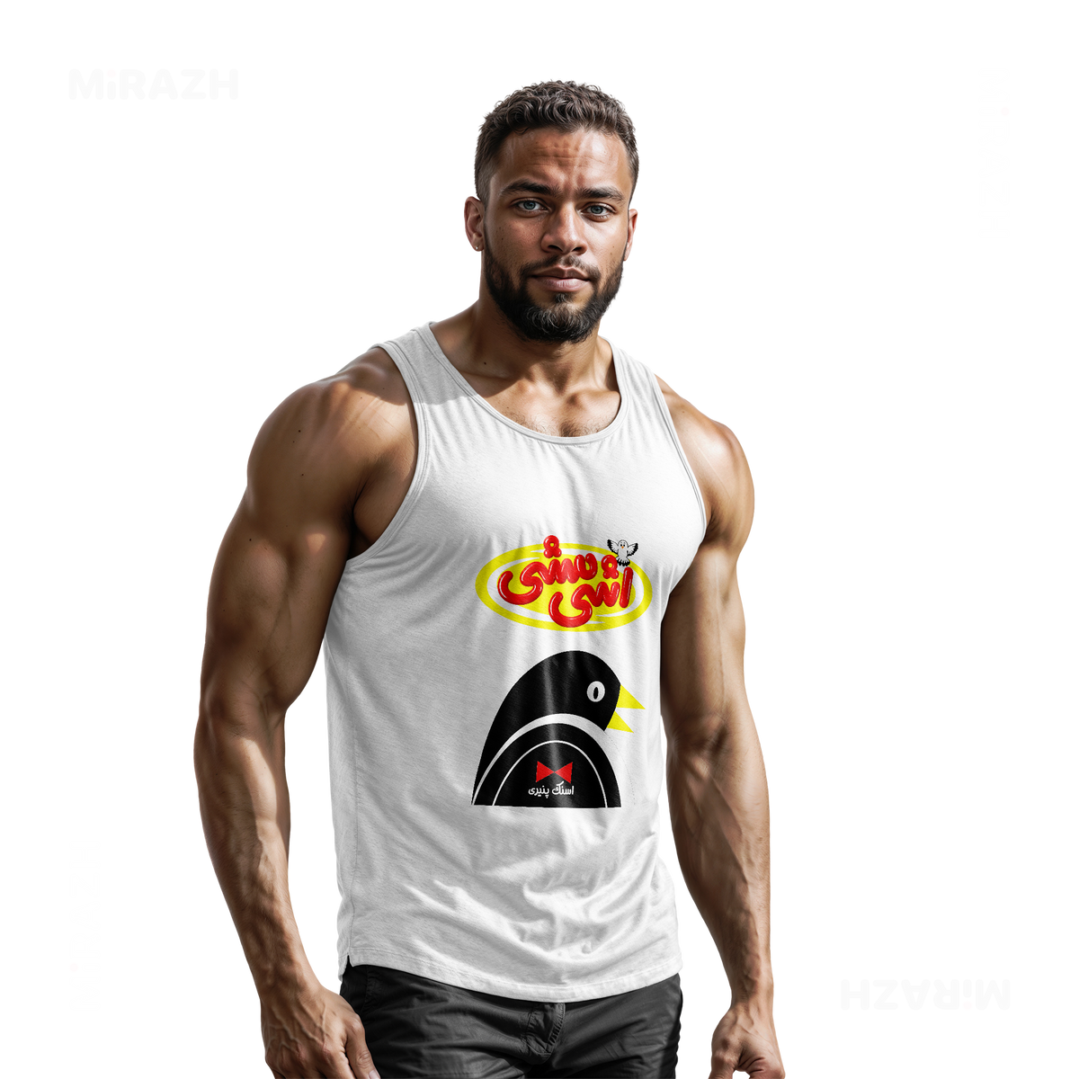 AshiMashiPofakNamaki Tank Tops 02 White