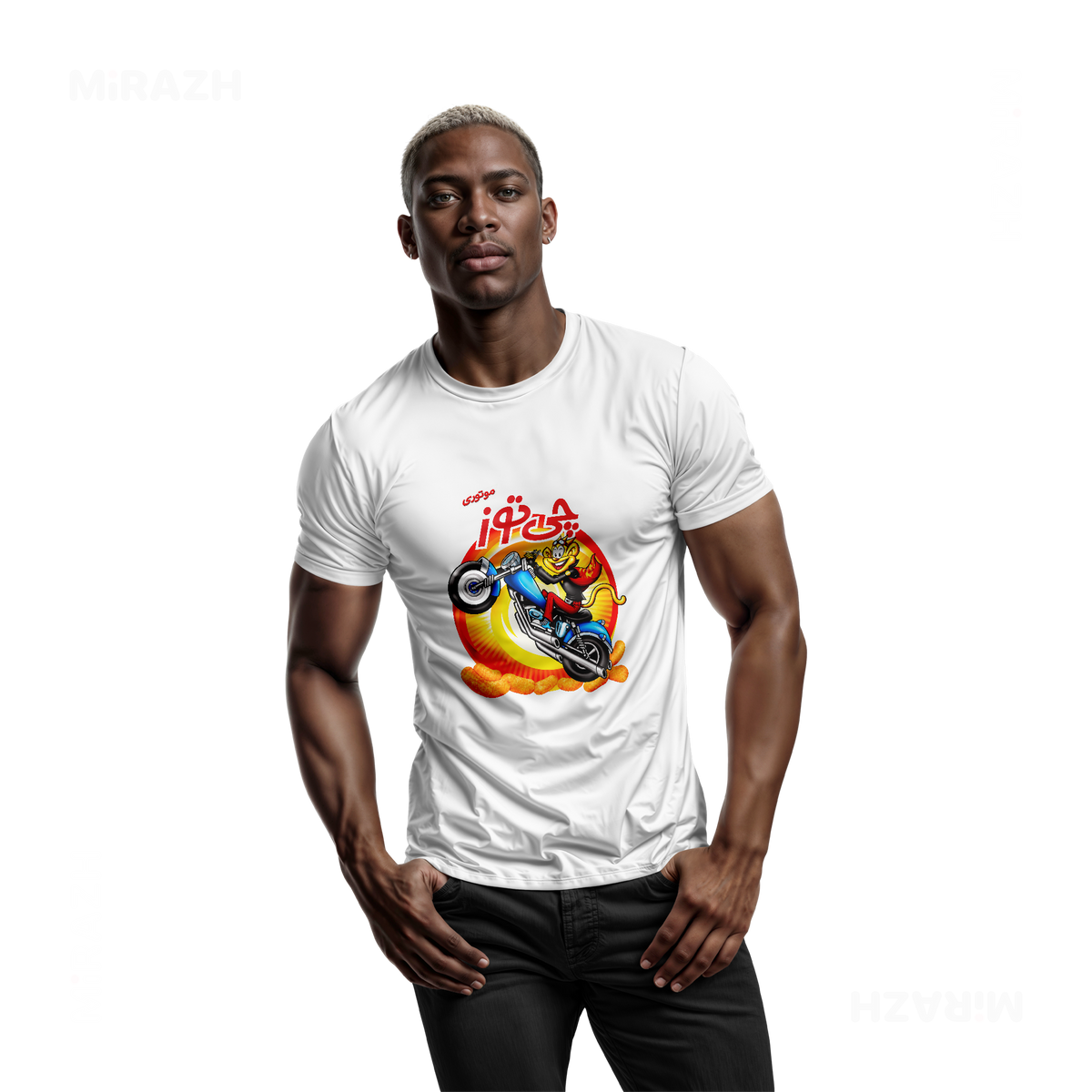 CheetozMotori Adult T Shirt 02 White