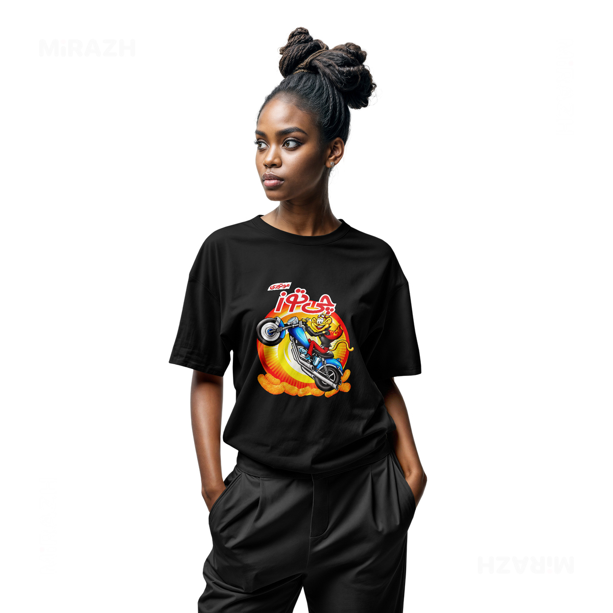 CheetozMotori Adult T Shirt 04 Black