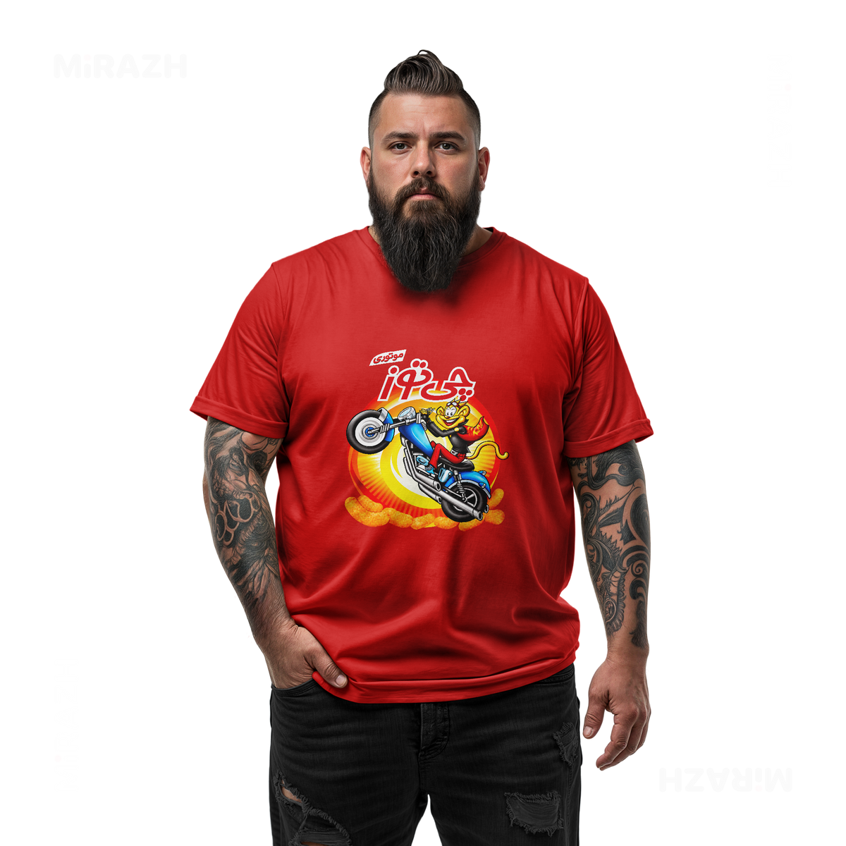 CheetozMotori Adult T Shirt 05 Red