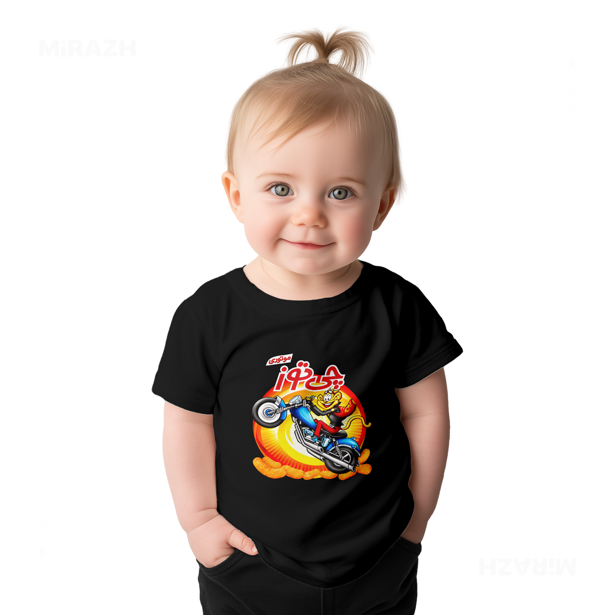 CheetozMotori Baby T Shirt 02 Black