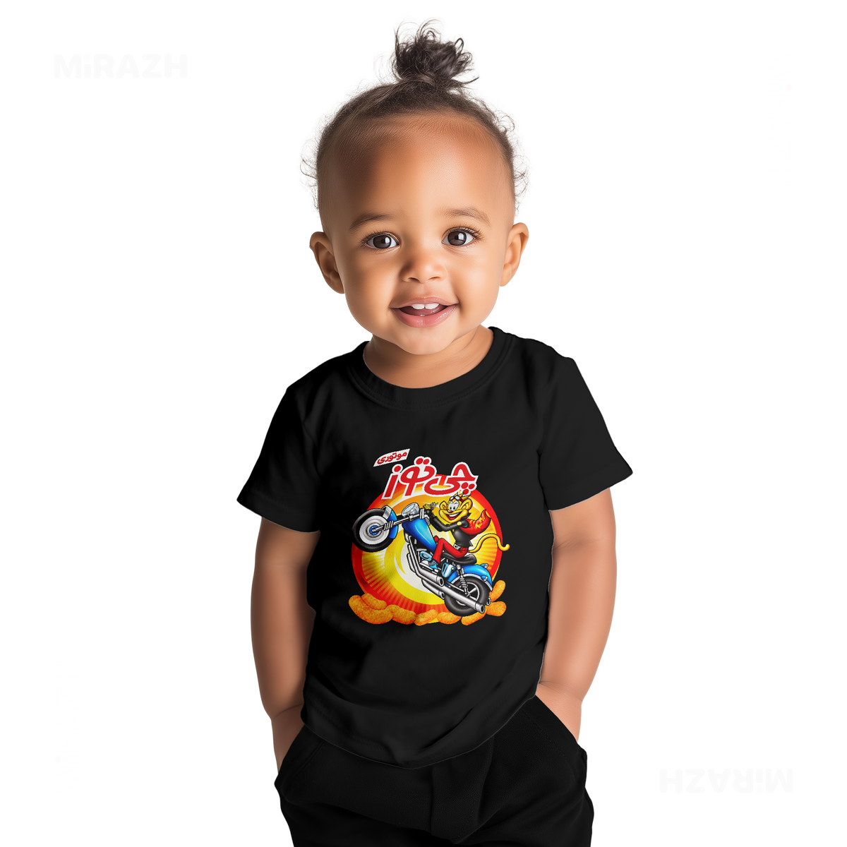 CheetozMotori Baby T Shirt 04 Black