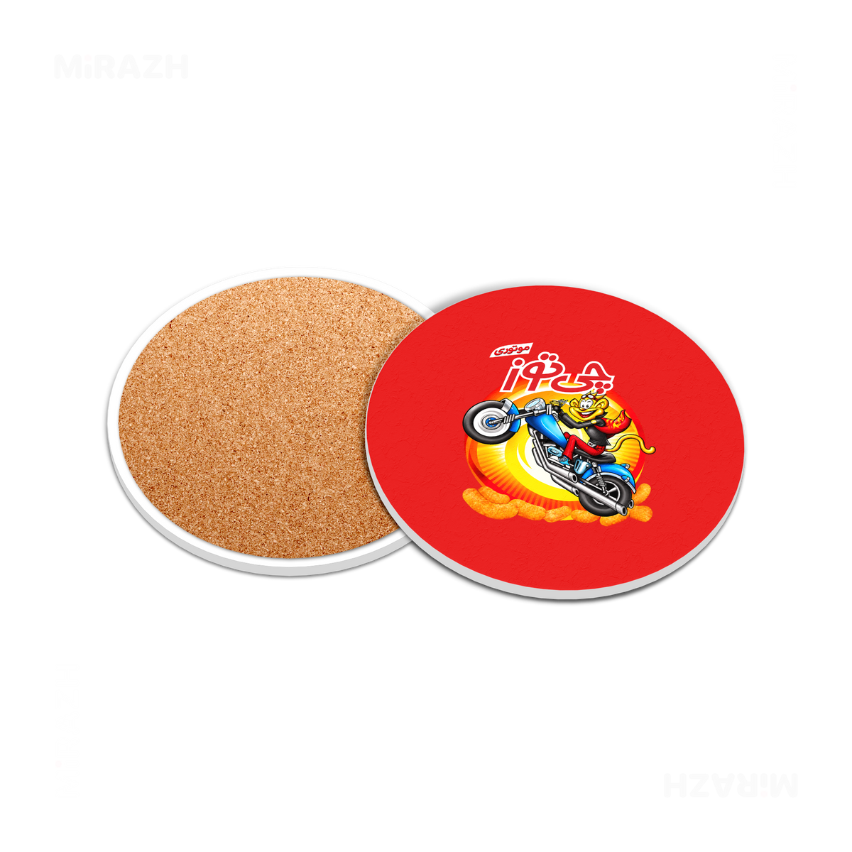 CheetozMotori Ceramic Coaster 05 Round