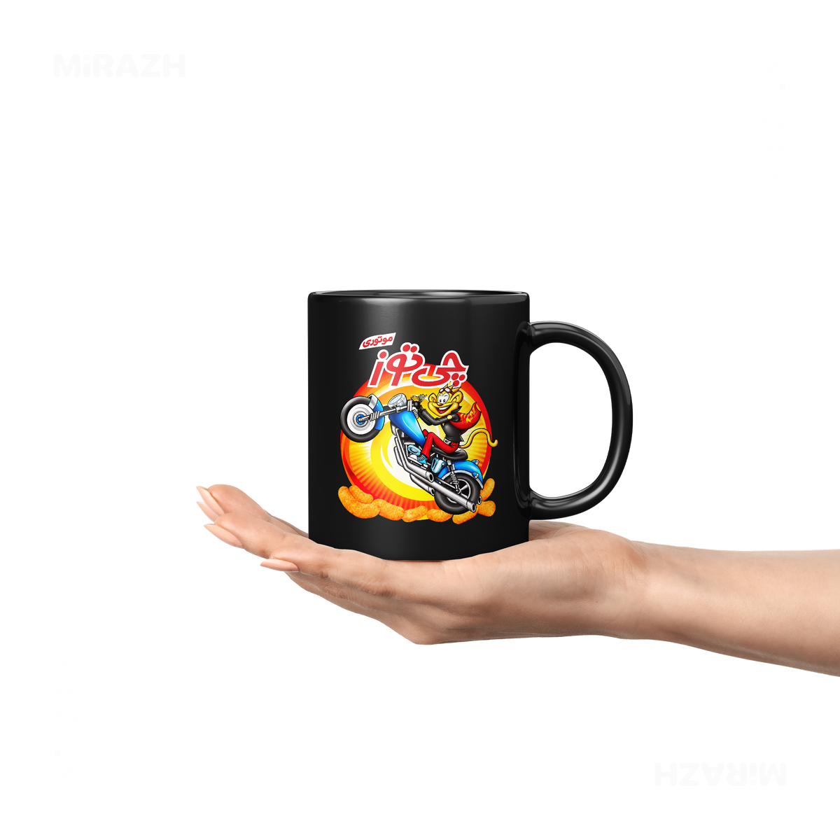 CheetozMotori Ceramic Mug 04 Black