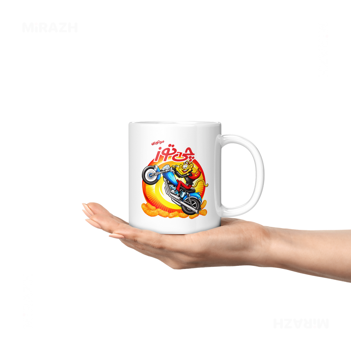 CheetozMotori Ceramic Mug 04 White