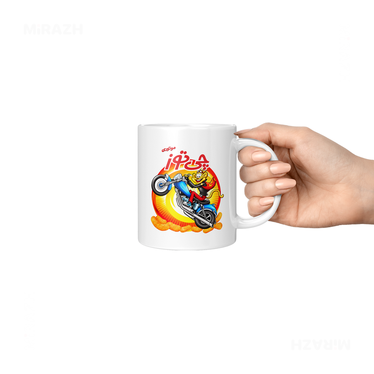 CheetozMotori Ceramic Mug 06 White