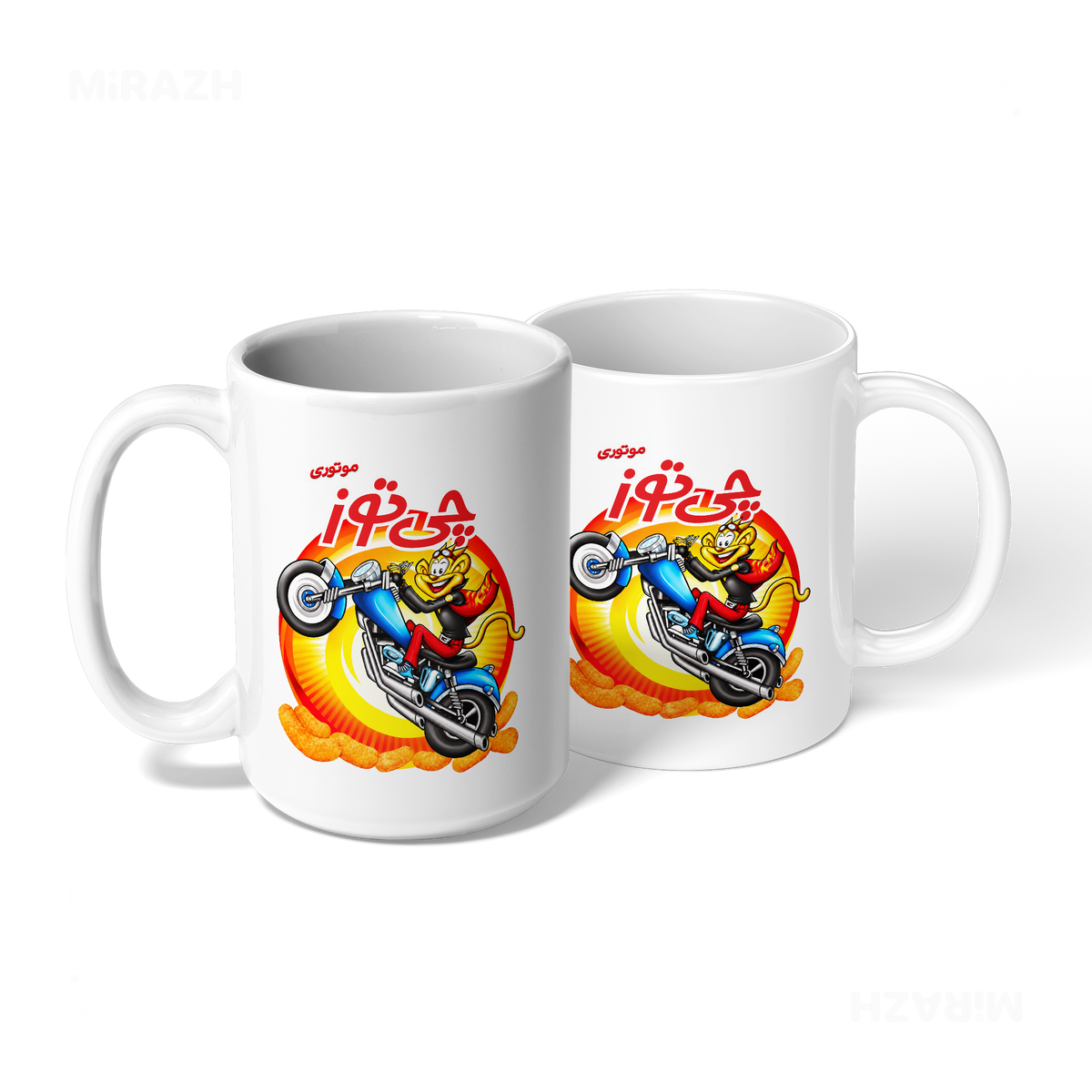 CheetozMotori Ceramic Mug 08 White