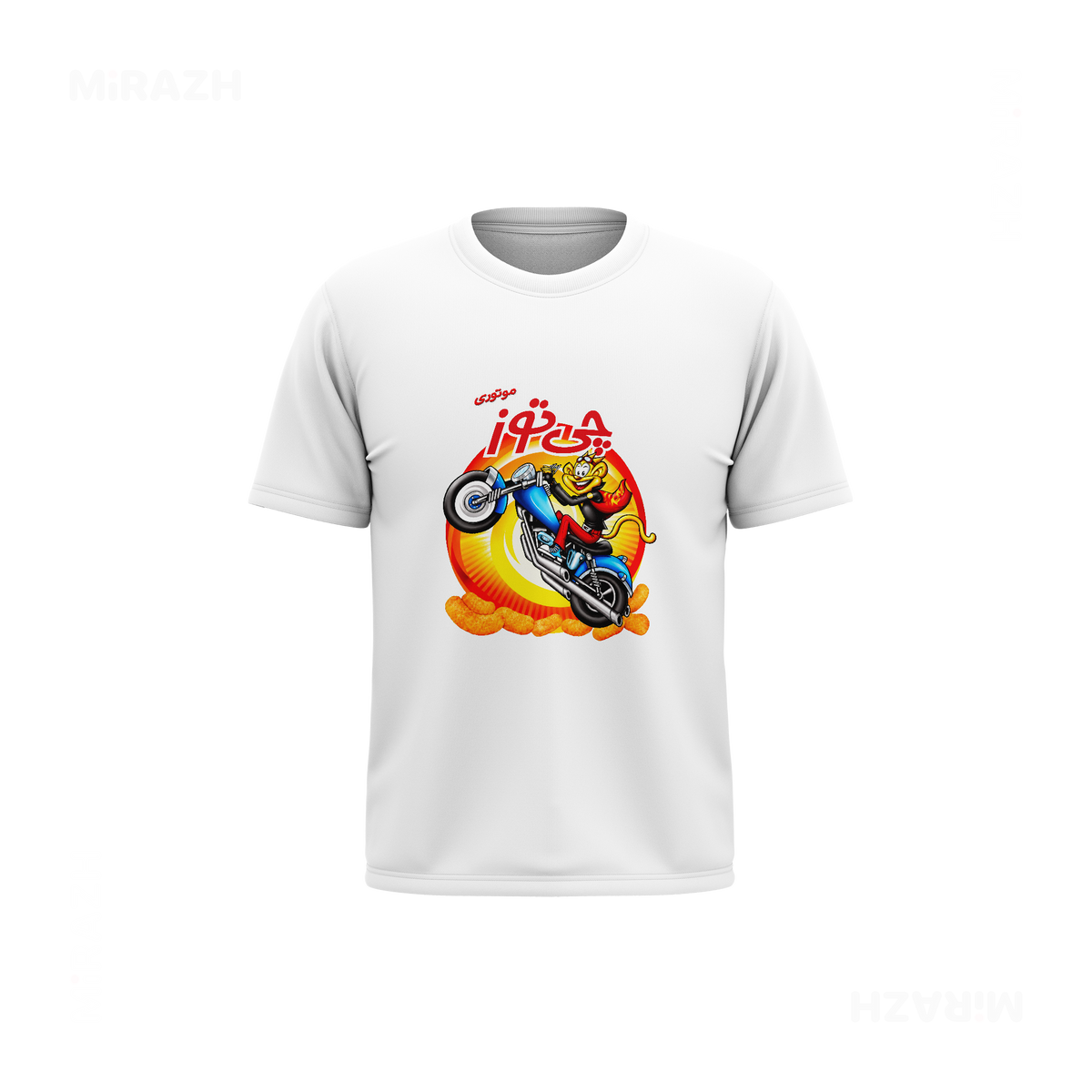CheetozMotori Couple T Shirt 03 White