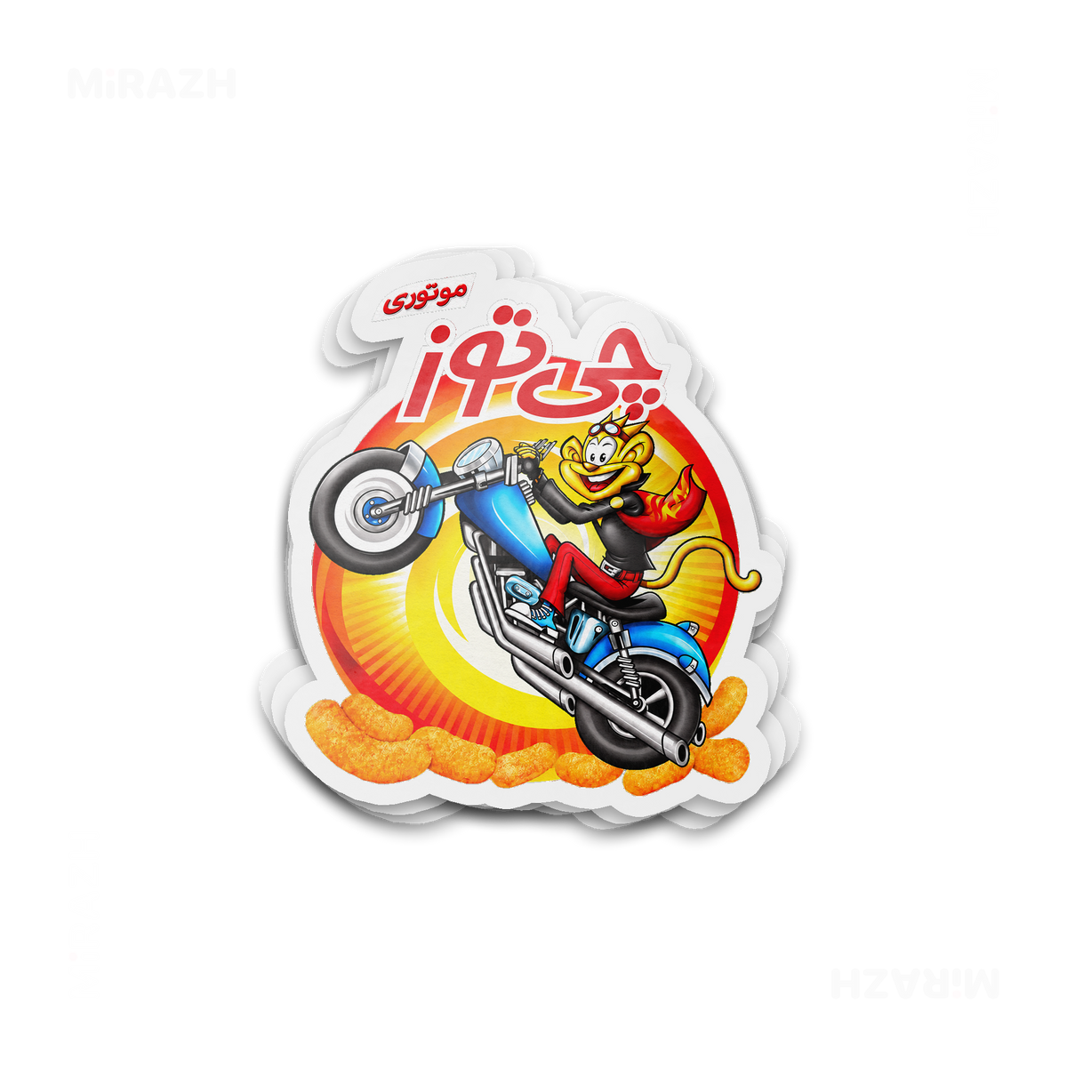 CheetozMotori Die Cut Outdoor Sticker 01 Clear