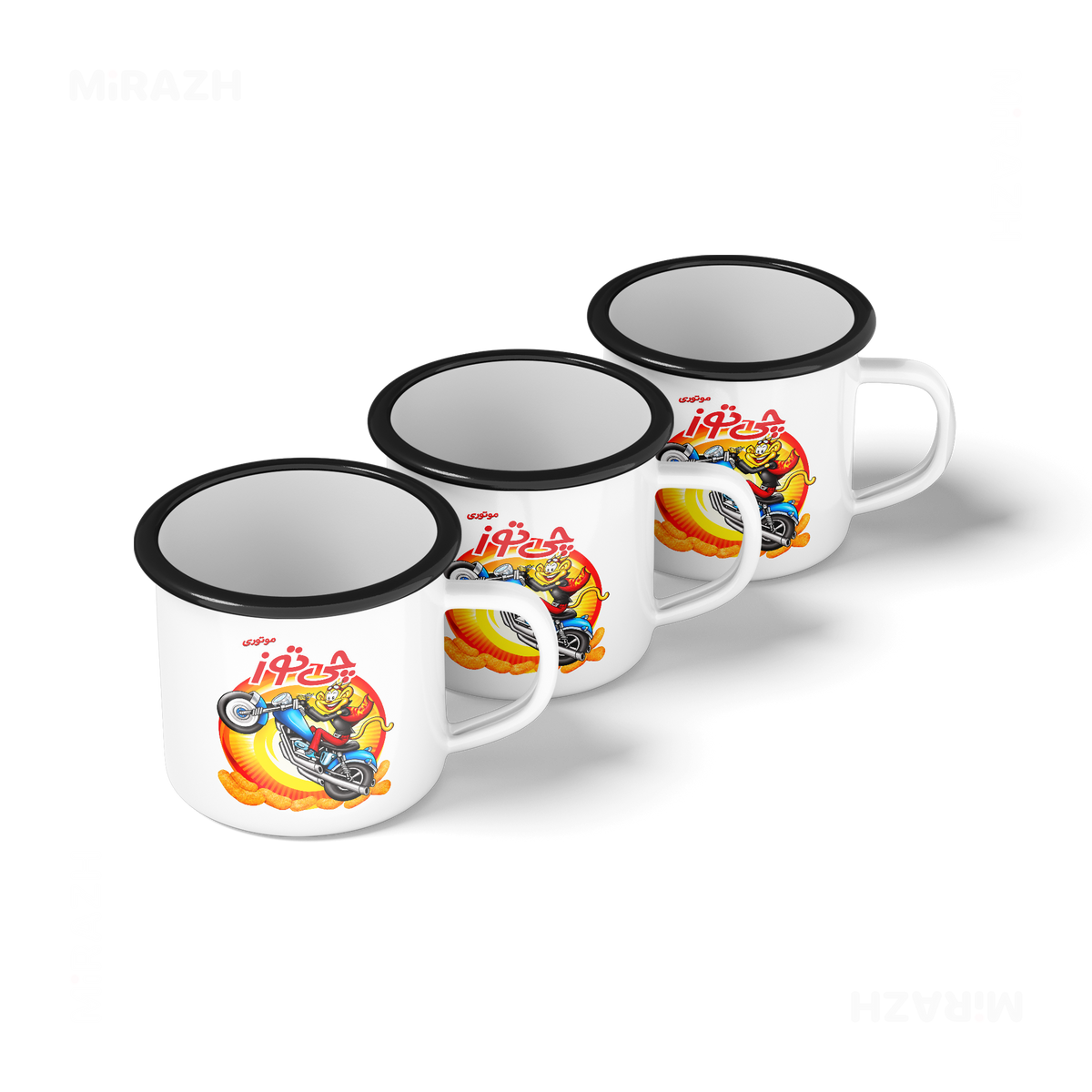 CheetozMotori Enamel Camping Mug 05
