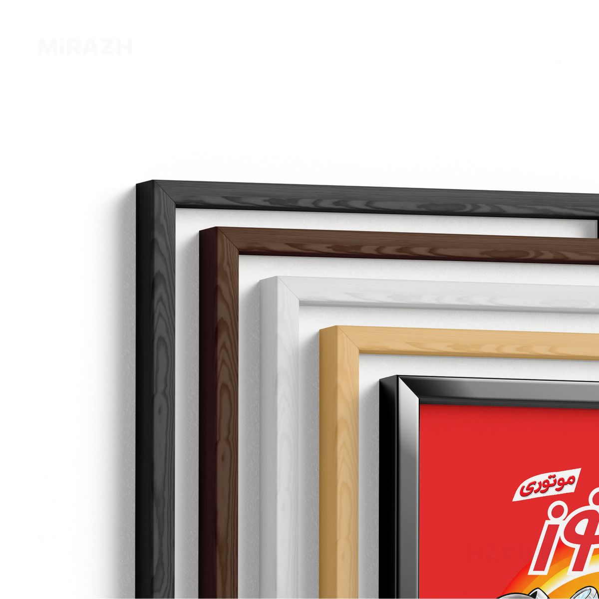 CheetozMotori Framed Poster 02 Black Wood