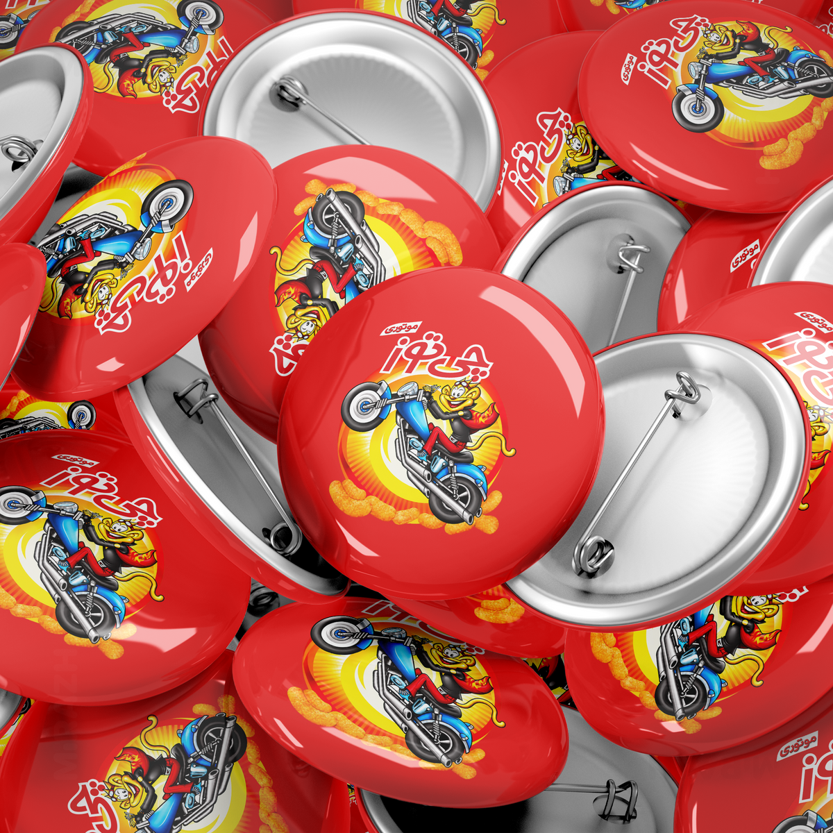 CheetozMotori Pin Buttons 06 Round
