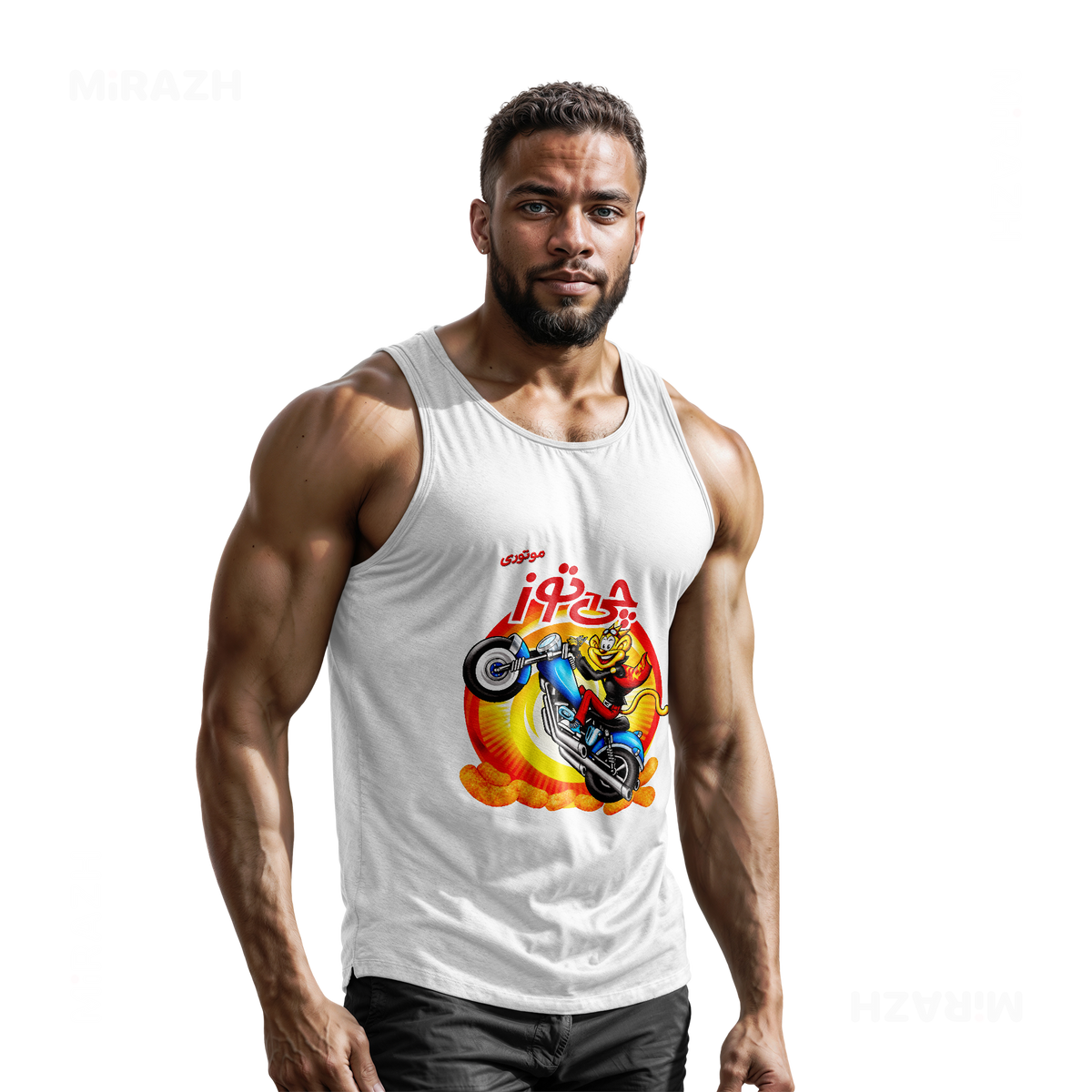 CheetozMotori Tank Tops 02 White