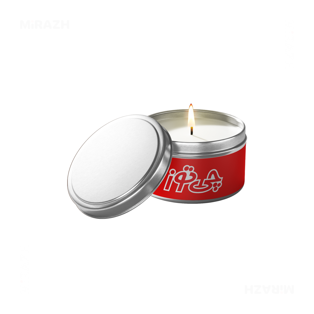 CheetozMotori Tin Candle 01 Silver