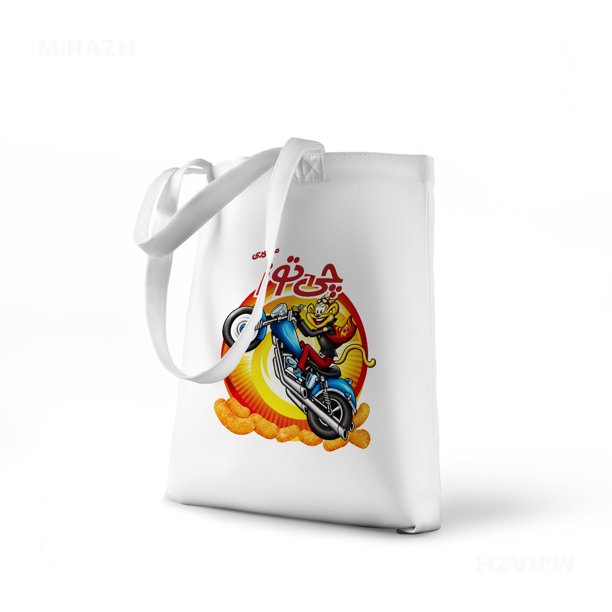 CheetozMotori Tote Bags 01 White